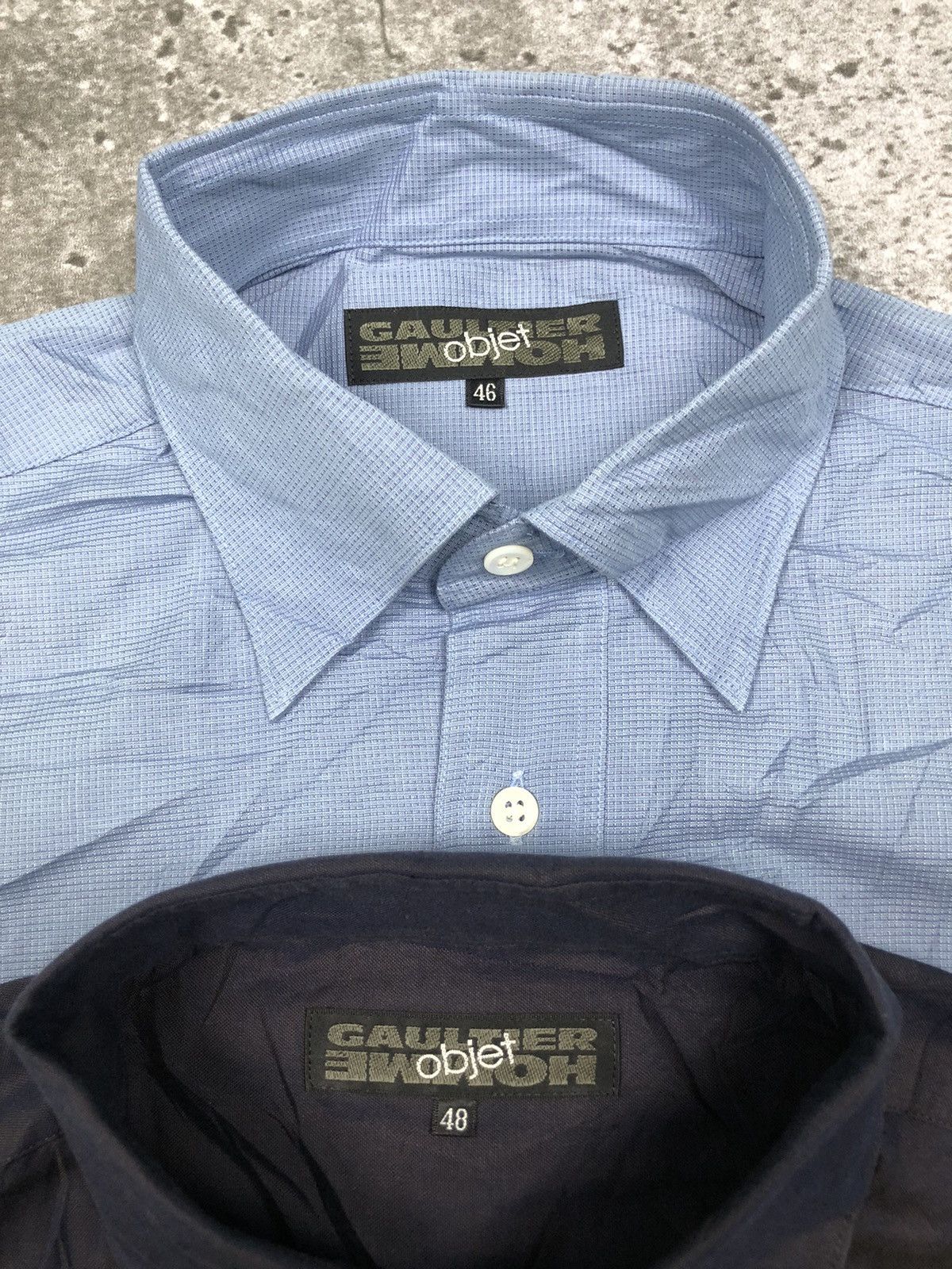 Gaultier Homme Objet “Bundling” GAULTIER HOMME OBJECT Button Shirts Size US L / EU 52-54 / 3 - 4 Thumbnail