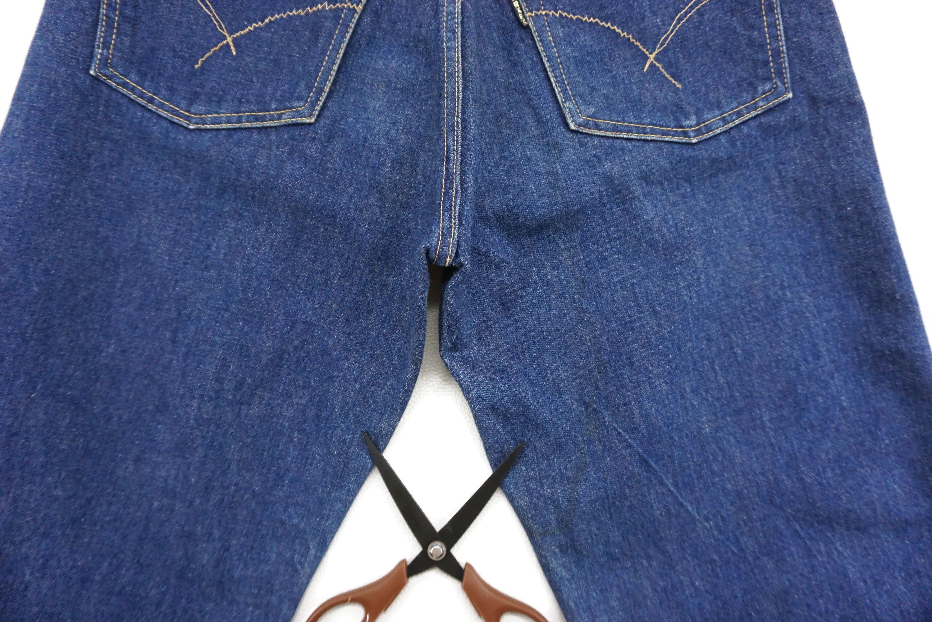 HOLLYWOOD RANCH MARKET HRM Hand Made Selvedge Jeans W26xL28 Blue Blue Ankle Denim Size 26" / US 2 / IT 38 - 16 Thumbnail