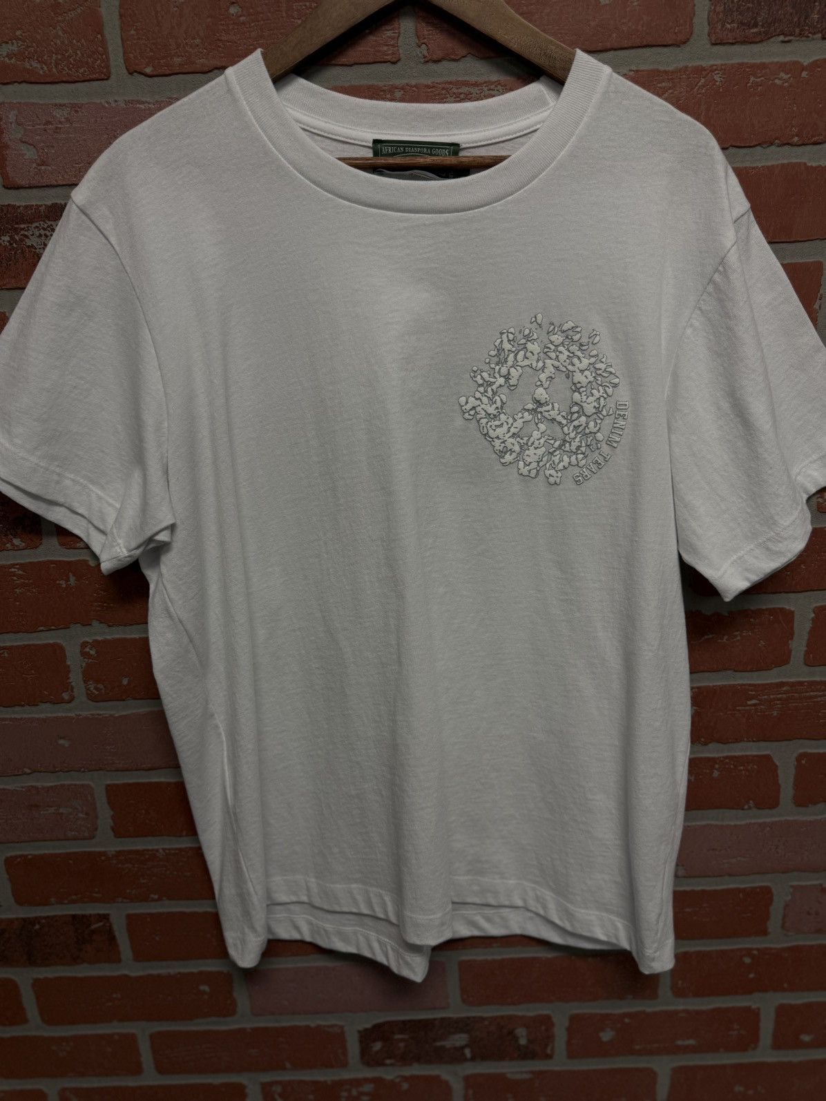 DENIM TEARS Denim Tears Short Sleeve Tee Shirt Size L Size US L / EU 52-54 / 3 - 2 Thumbnail
