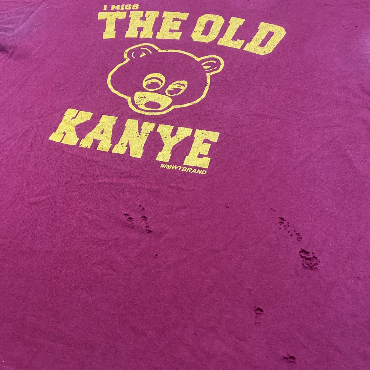 Kanye West I Miss The Old Kanye Shirt Distressed Size US XL / EU 56 / 4 - 14 Thumbnail