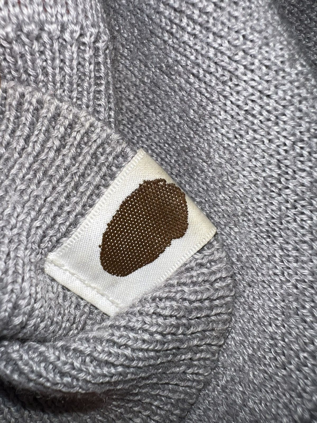 Bape Bape Grey Knitted Sweater Size US S / EU 44-46 / 1 - 13 Thumbnail