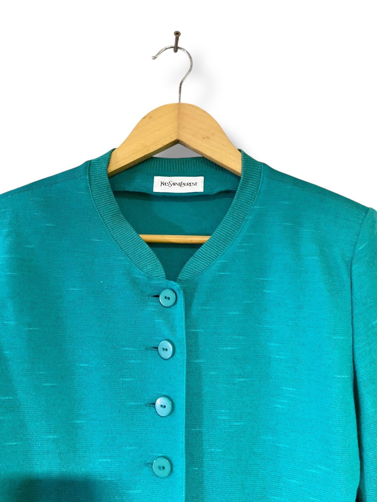 Yves Saint Laurent Yves Saint Laurent Knitted Button Jacket (165) Size M / US 6-8 / IT 42-44 - 6 Thumbnail