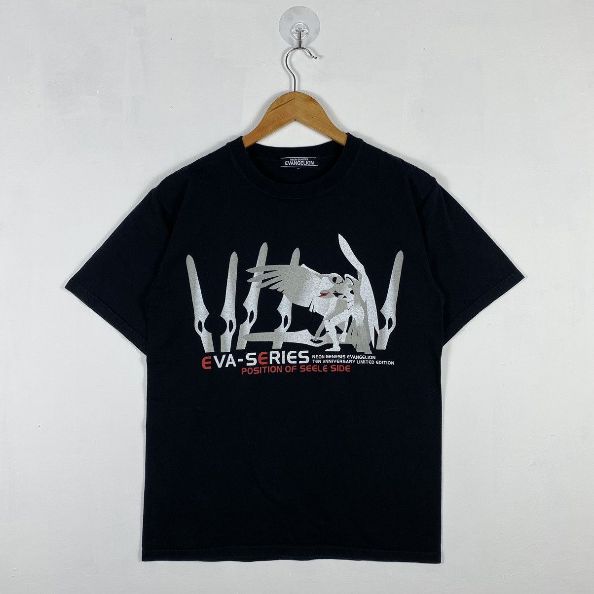 Anime × Vintage Vintage Evangelion EVA-SERIES Position Of Seele Side Tee Size US M / EU 48-50 / 2 - 2 Thumbnail