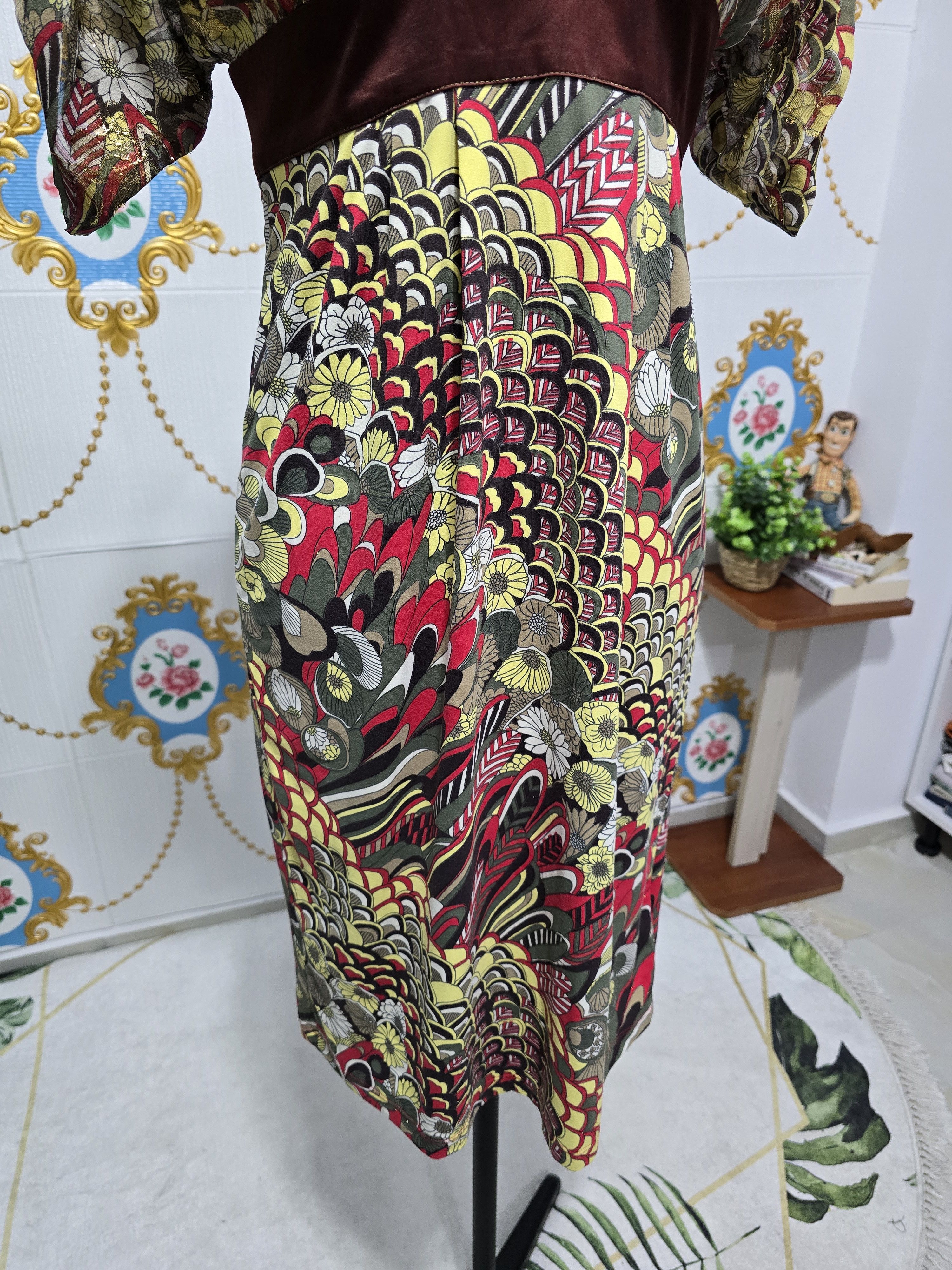Just Cavalli × Roberto Cavalli × Vintage JUST CAVALLI vintage RARE dress women size Small Size M / US 6-8 / IT 42-44 - 7 Thumbnail