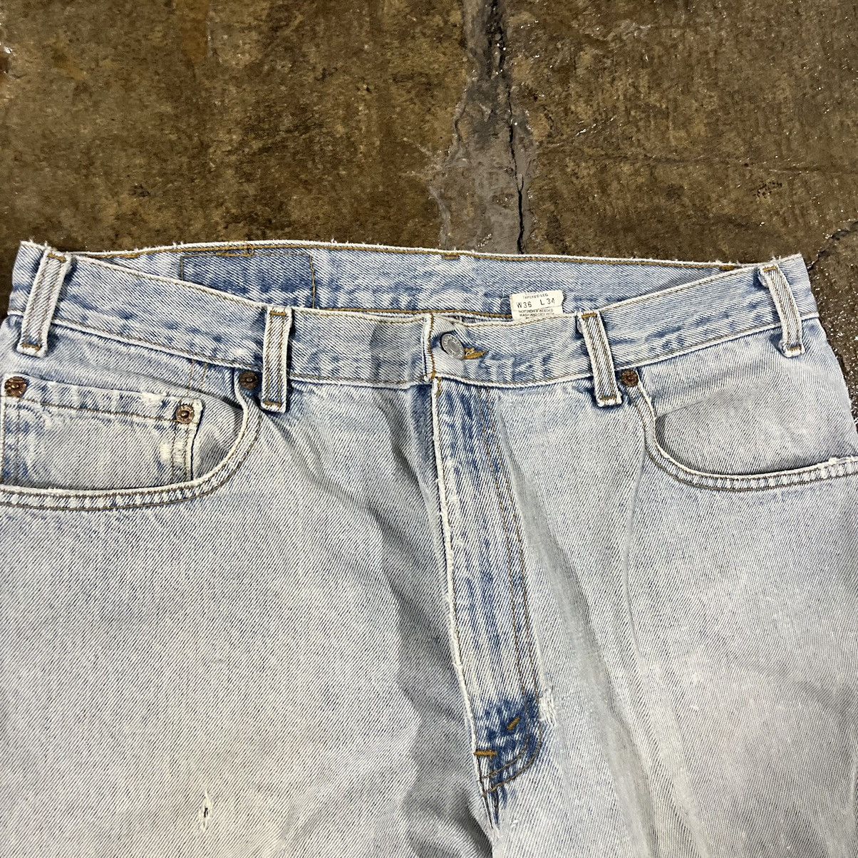 Levi's × Vintage Crazy Vintage 90s Levi's 560 Faded Baggy Loose Fit Jeans Size US 36 / EU 52 - 12 Thumbnail