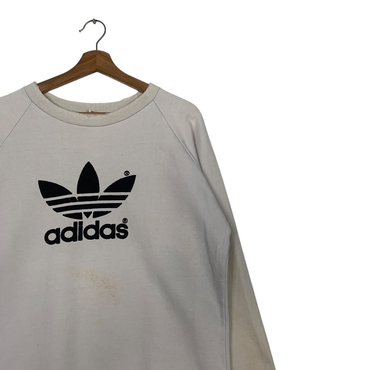 Adidas Vintage Adidas Big Logo Sweatshirt Size M / US 6-8 / IT 42-44 - 5 Thumbnail