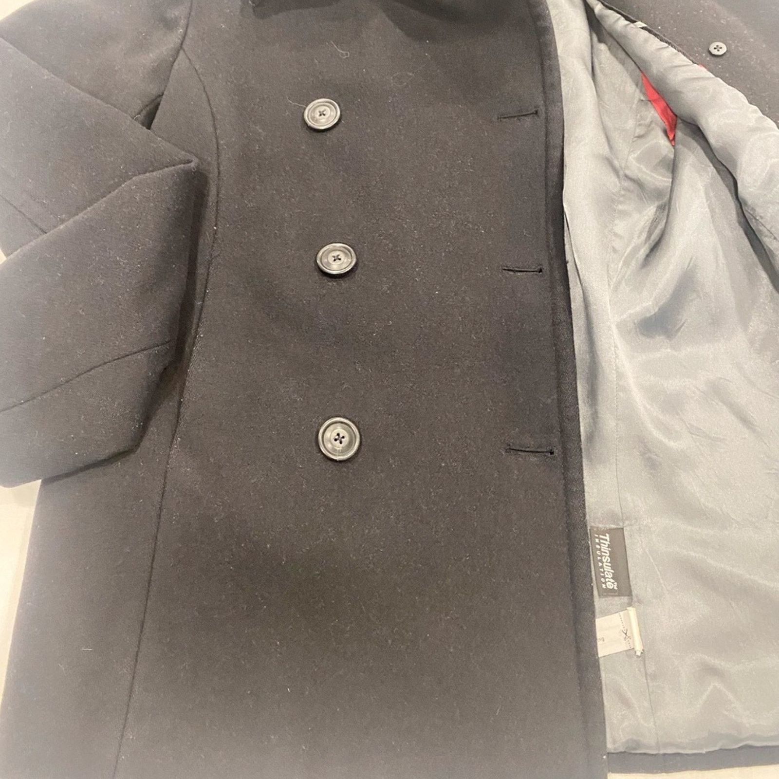 J.Crew J Crew Women's Double Breasted Wool Pea Coat - Medium Size M / US 6-8 / IT 42-44 - 11 Thumbnail