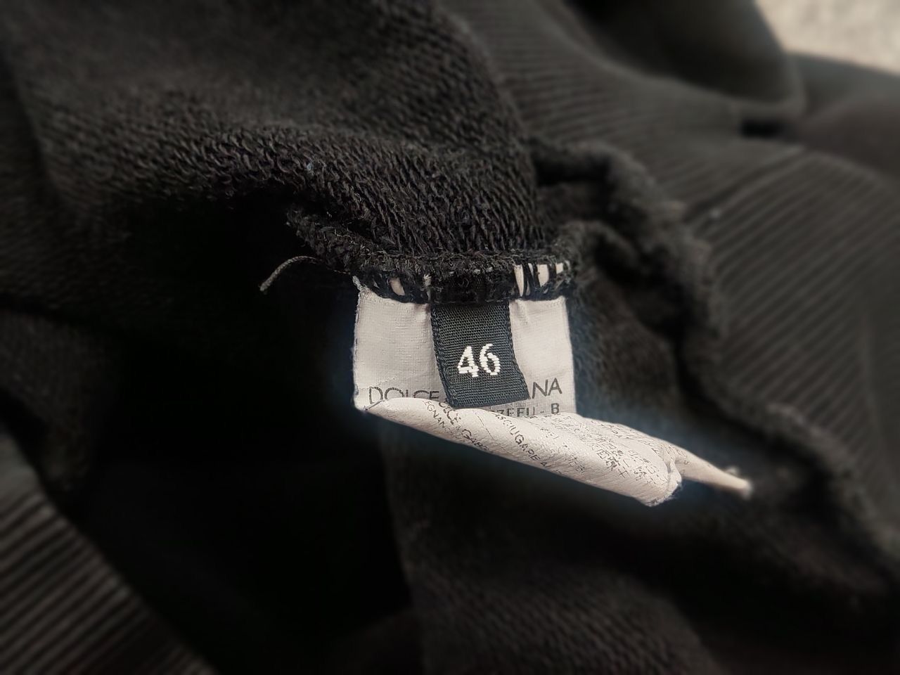 Dolce & Gabbana Dolce & Gabbana Authentic design Black Logo Hoodie Size US S / EU 44-46 / 1 - 14 Thumbnail