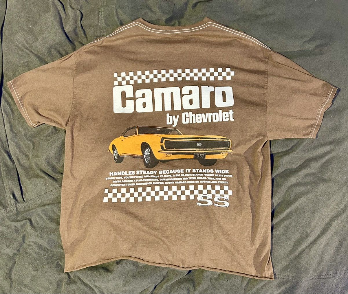 Chemistry Vintage Cropped Camaro T-Shirt Size US XL / EU 56 / 4 - 3 Thumbnail