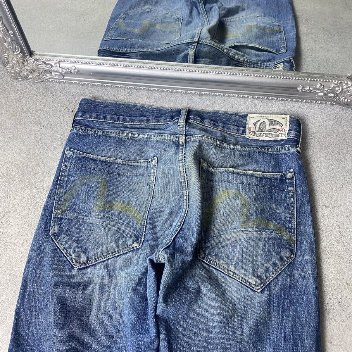 Evisu Vintage Evisu Jeans Distressed Pants Y2K Size US 32 / EU 48 - 4 Thumbnail