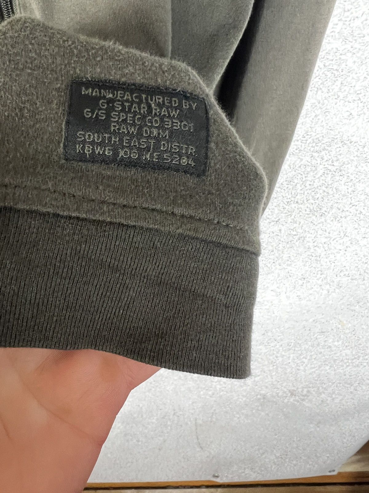 G-Star Vintage G Star Raw Full Zip Jamper Sweatshirt Size US XL / EU 56 / 4 - 3 Thumbnail