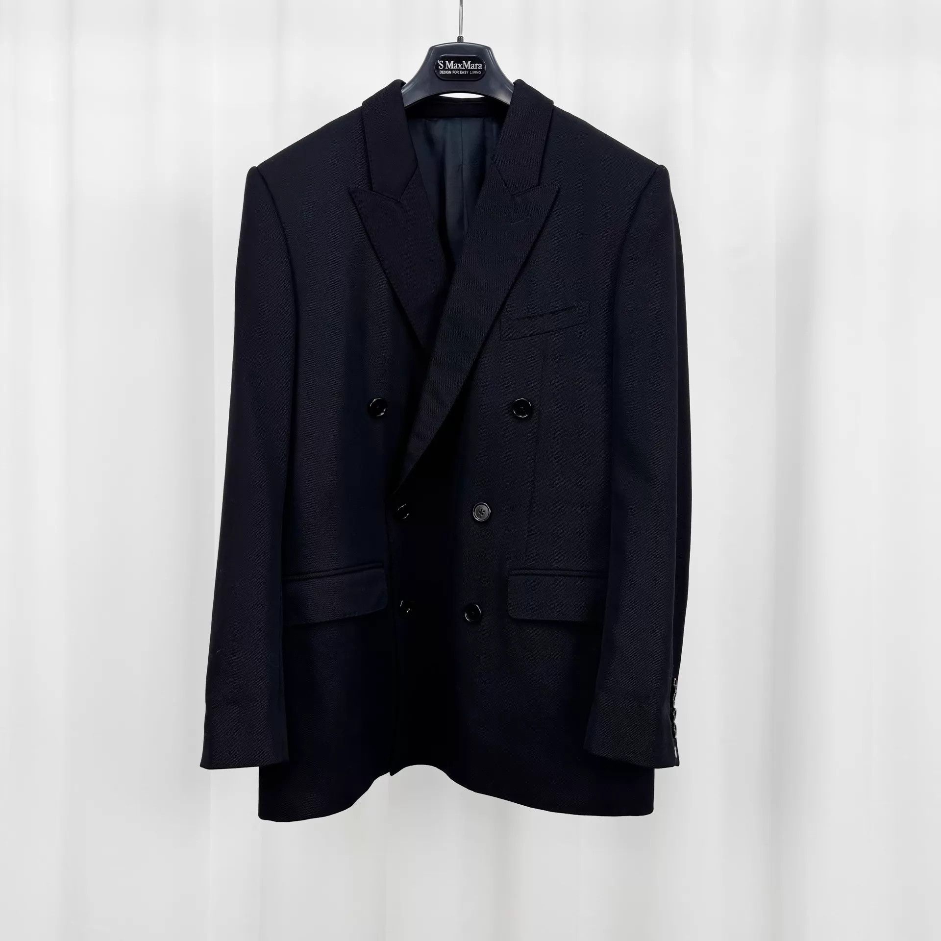 Celine Celine double-breasted peak lapel blazer 42 mint Size M / US 6-8 / IT 42-44 - 1 Thumbnail