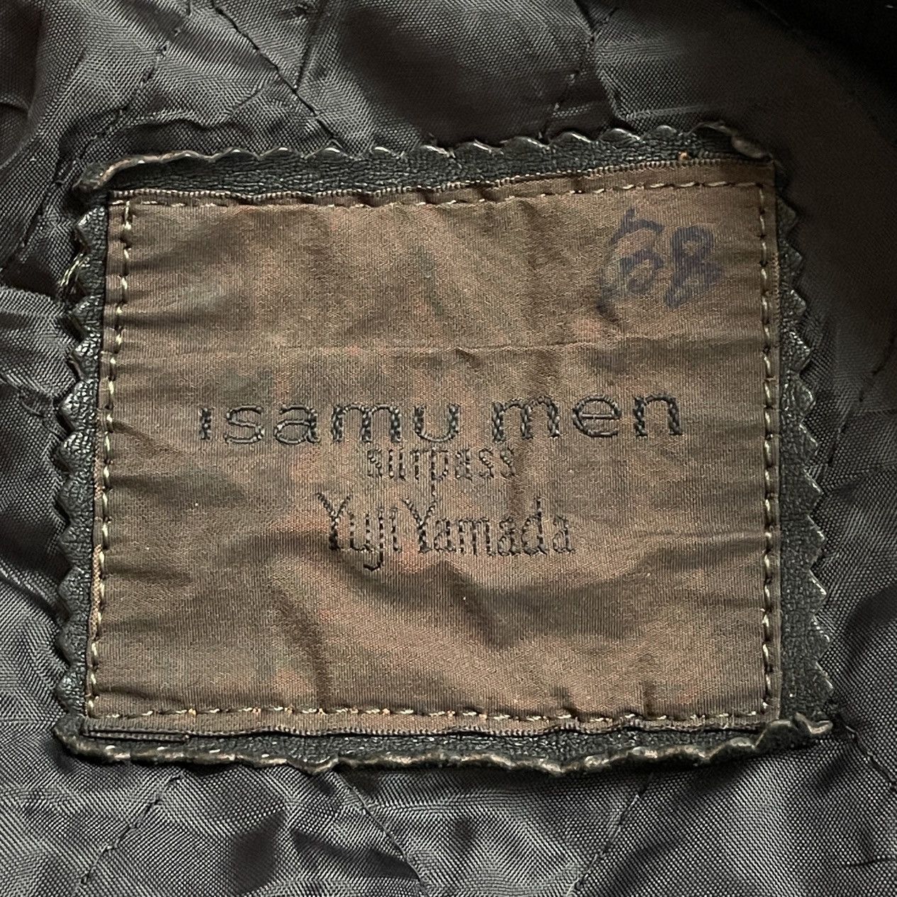 Japanese Brand × Vintage Vintage Brand Isamu Men Leather Varsity Jacket 1990s Size US M / EU 48-50 / 2 - 10 Thumbnail