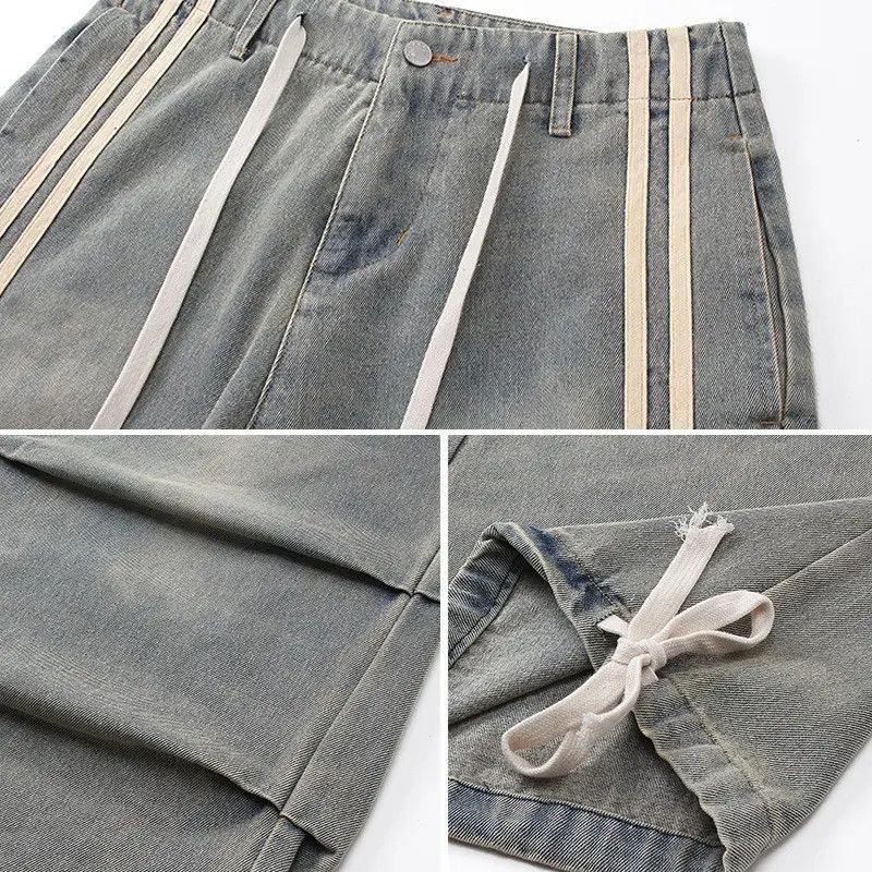 Japanese Brand × Jean Pleated Wide Leg Jeans Size US 30 / EU 46 - 4 Thumbnail