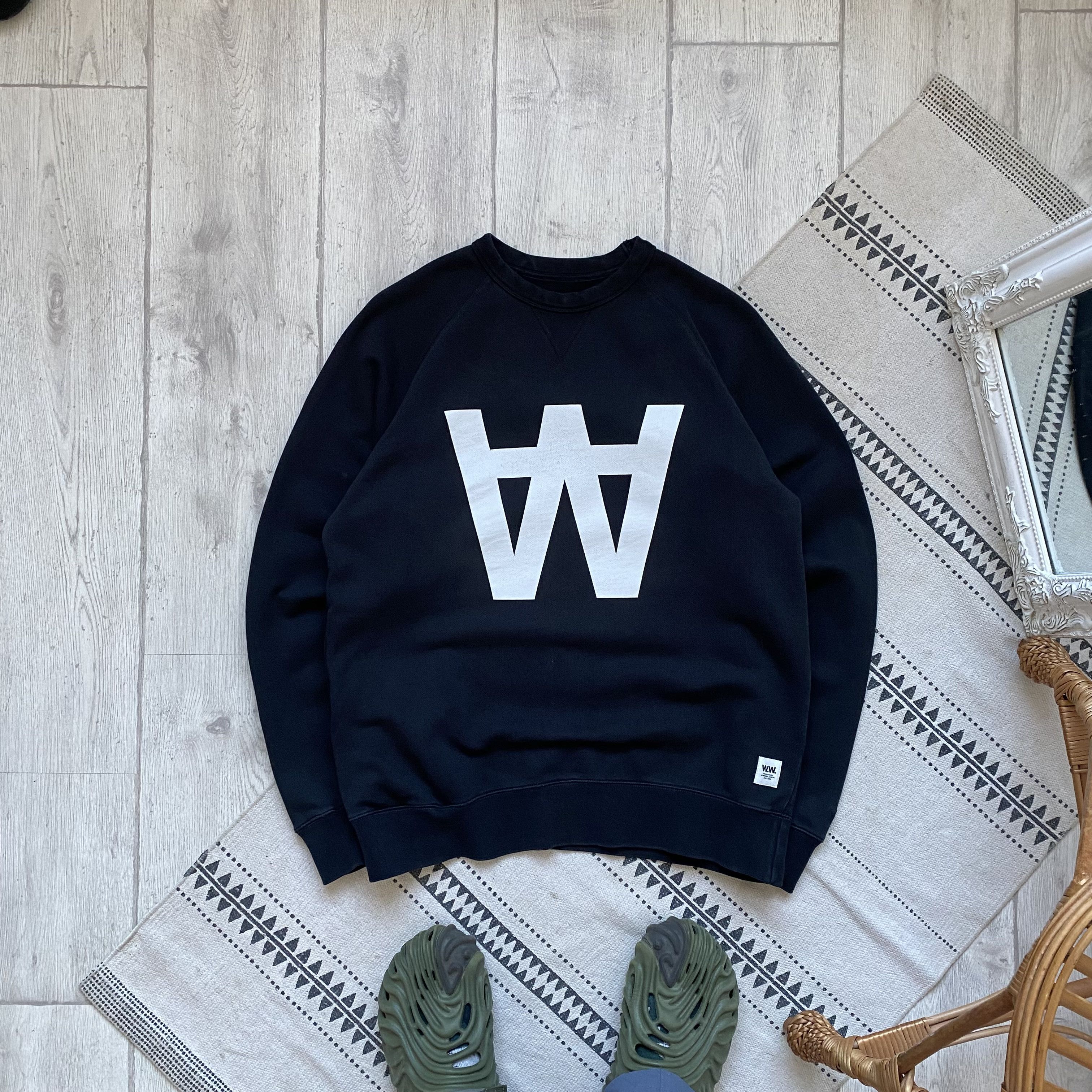 Wood Wood Vintage 00s WOOD WOOD AA logo sweatshirt Crewneck Size US M / EU 48-50 / 2 - 1 Thumbnail