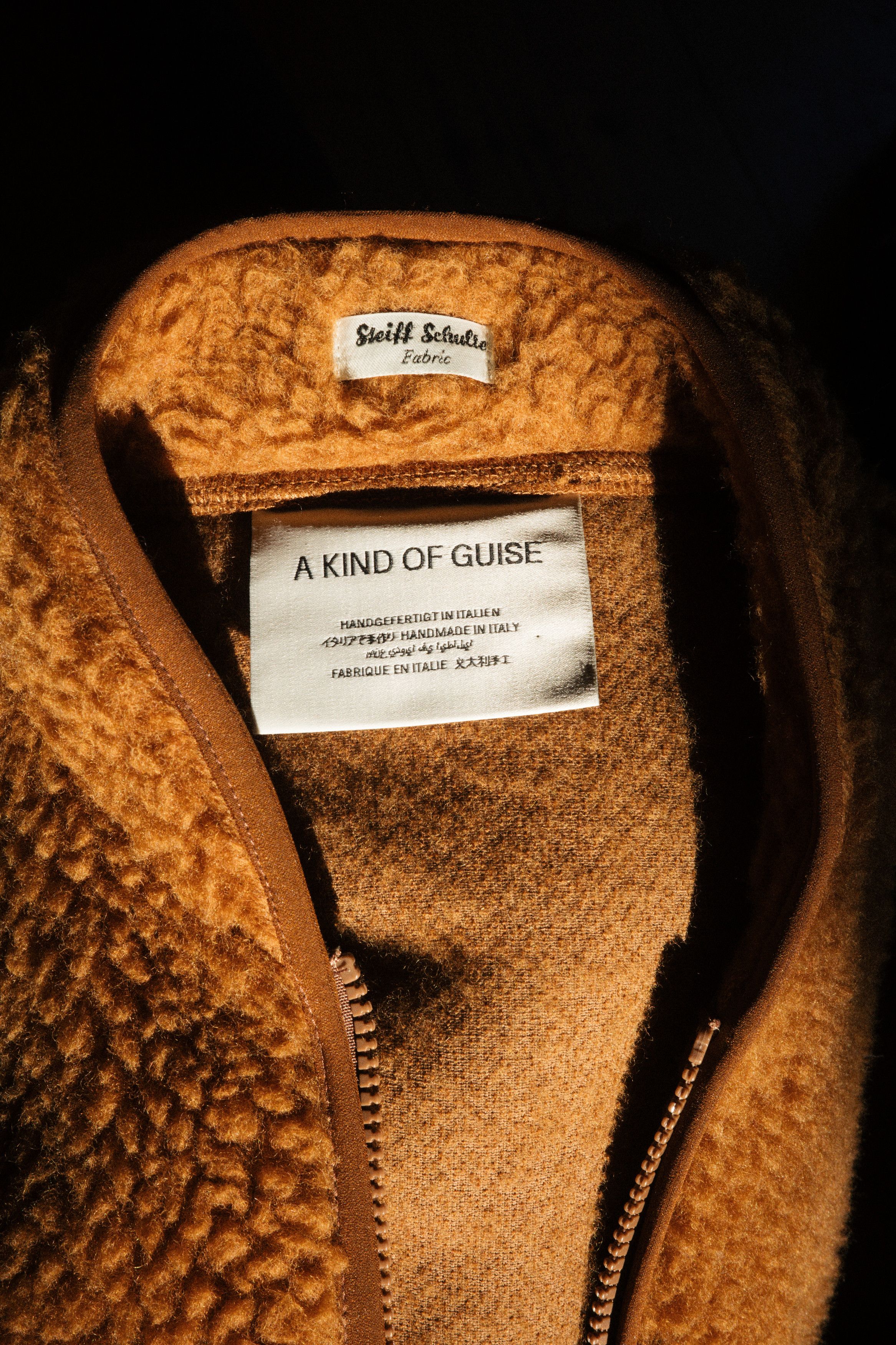 A Kind Of Guise Floki Fleece Jacket Caramel AW23 Size US S / EU 44-46 / 1 - 6 Thumbnail