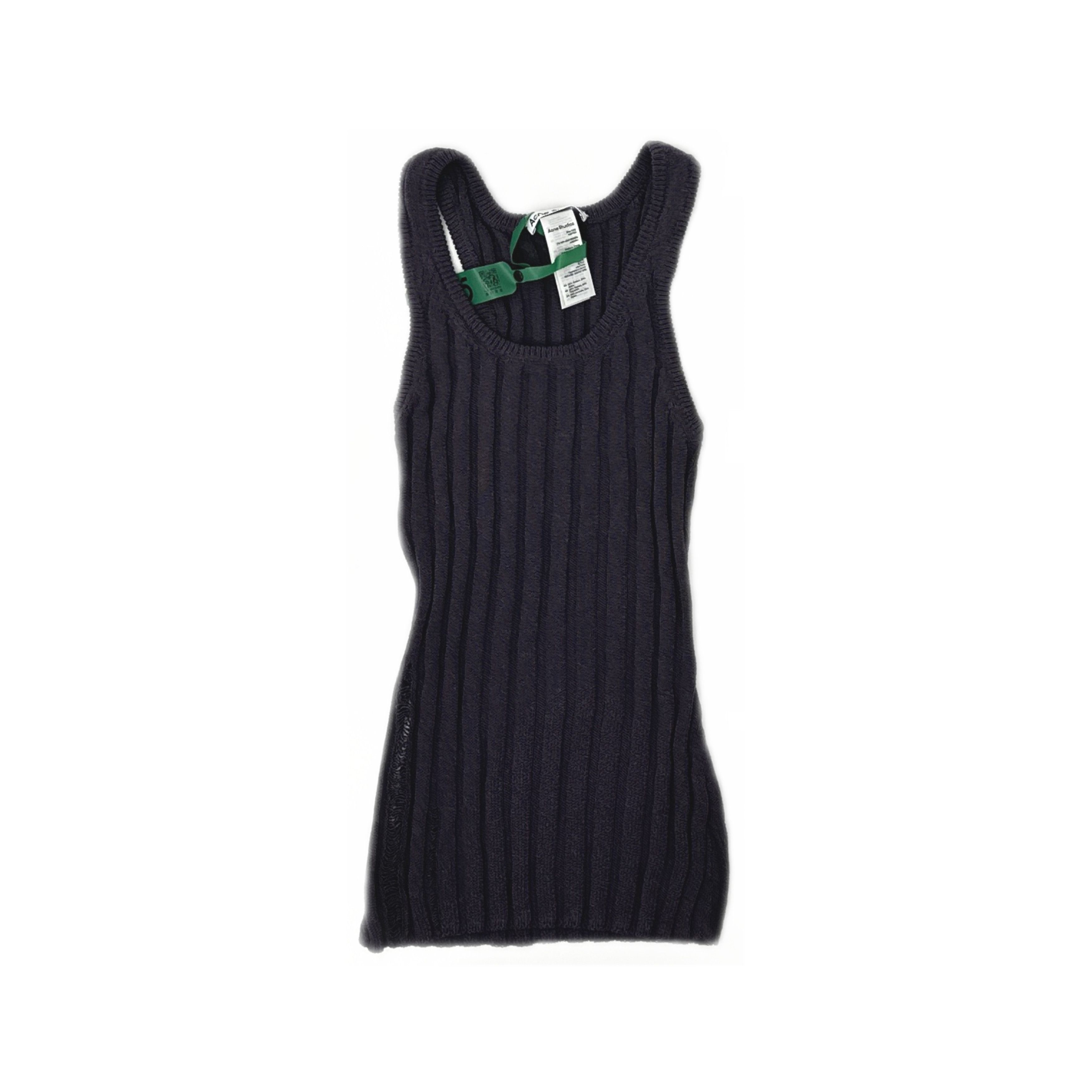 Acne Studios Acne Studios Ribbed Tank Top XXS Size XXS / US 00 / IT 34 - 1 Thumbnail
