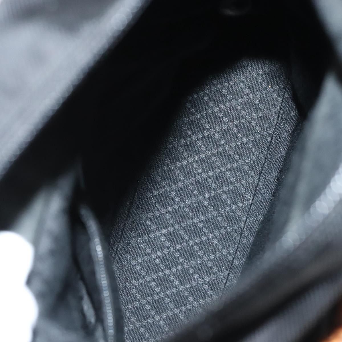 Gucci GUCCI Bamboo Hand Bag Nylon Black Silver 000 2265 000 2265 Size ONE SIZE - 18 Thumbnail