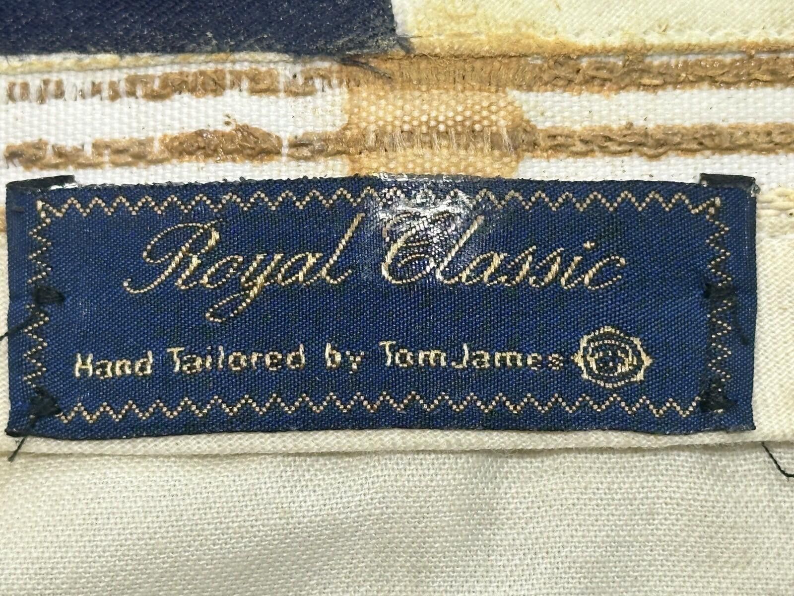 Tom James Tom James Royal Classic Pleated Dress Pants Brown Men 40/28 Size US 40 / EU 56 - 6 Thumbnail