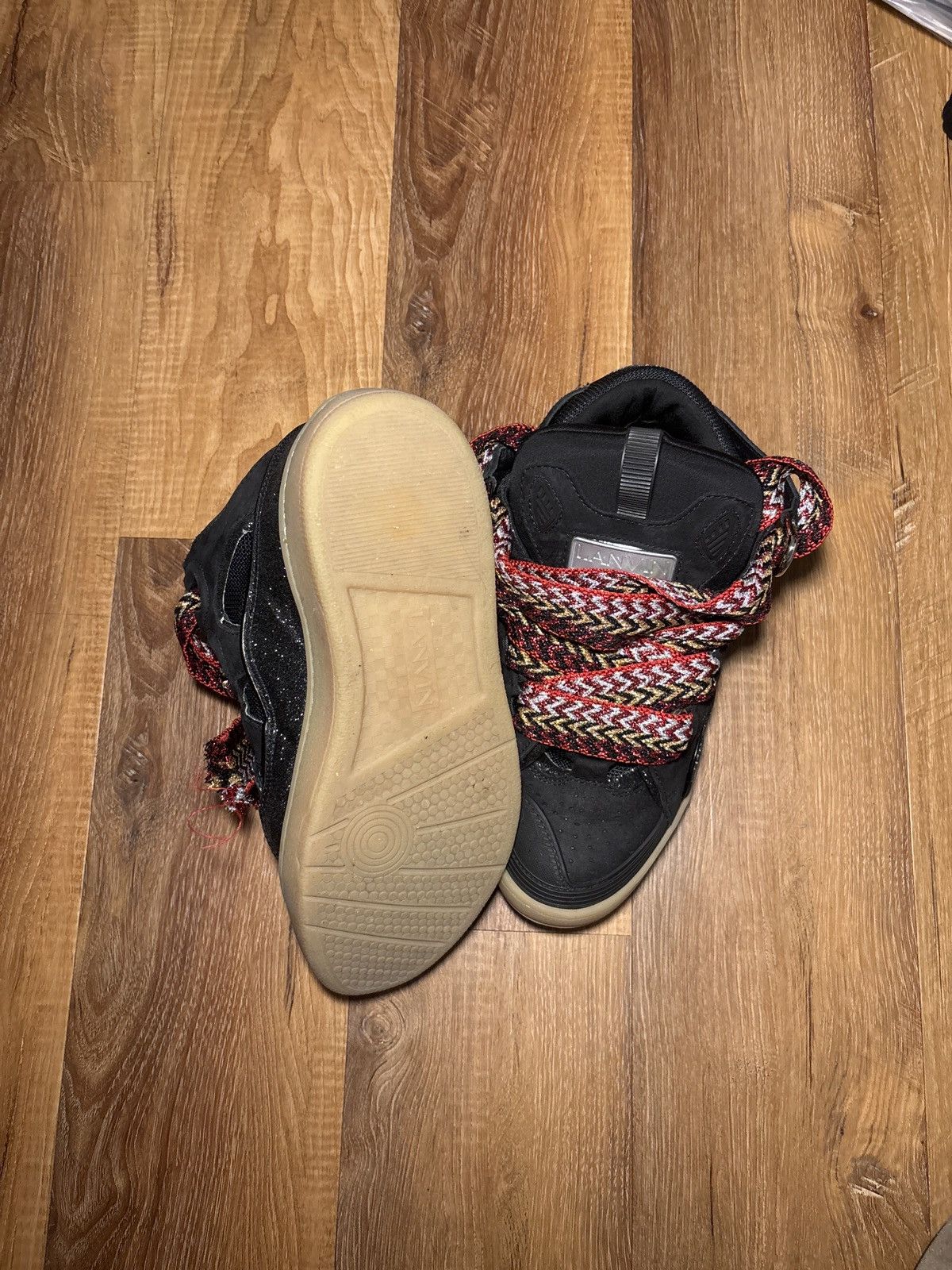 Lanvin Lanvin Curb Black Gum Size US 8 / EU 41 - 3 Thumbnail