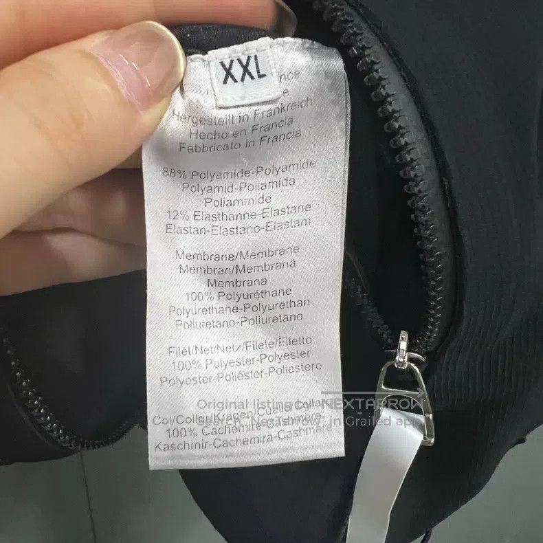 Hermes Hermes Black two-in-one hooded jacket Size US XXL / EU 58 / 5 - 4 Thumbnail