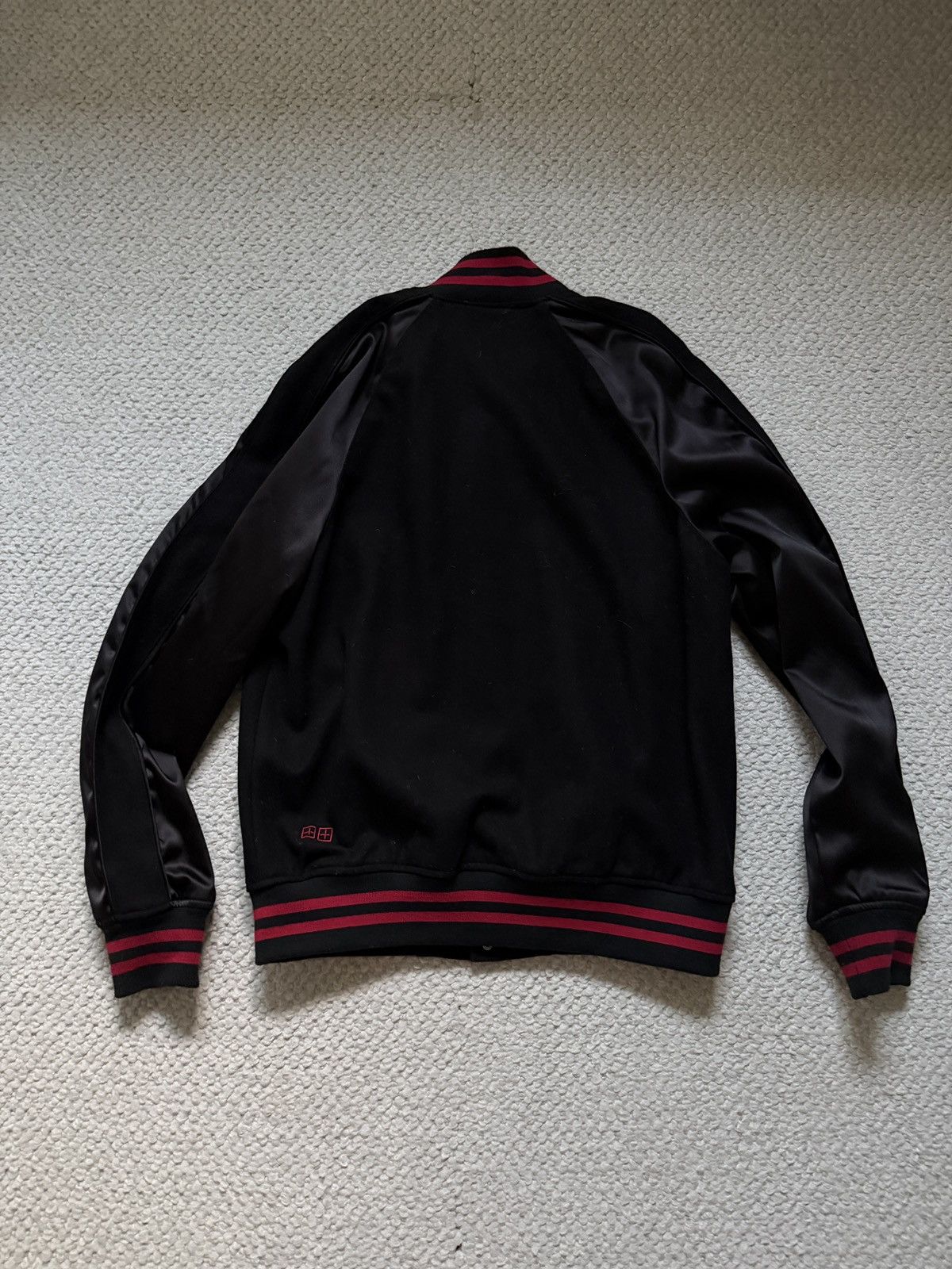 Ksubi Ksubi Satin/Wool Raglan Varsity Jacket Size US M / EU 48-50 / 2 - 2 Thumbnail