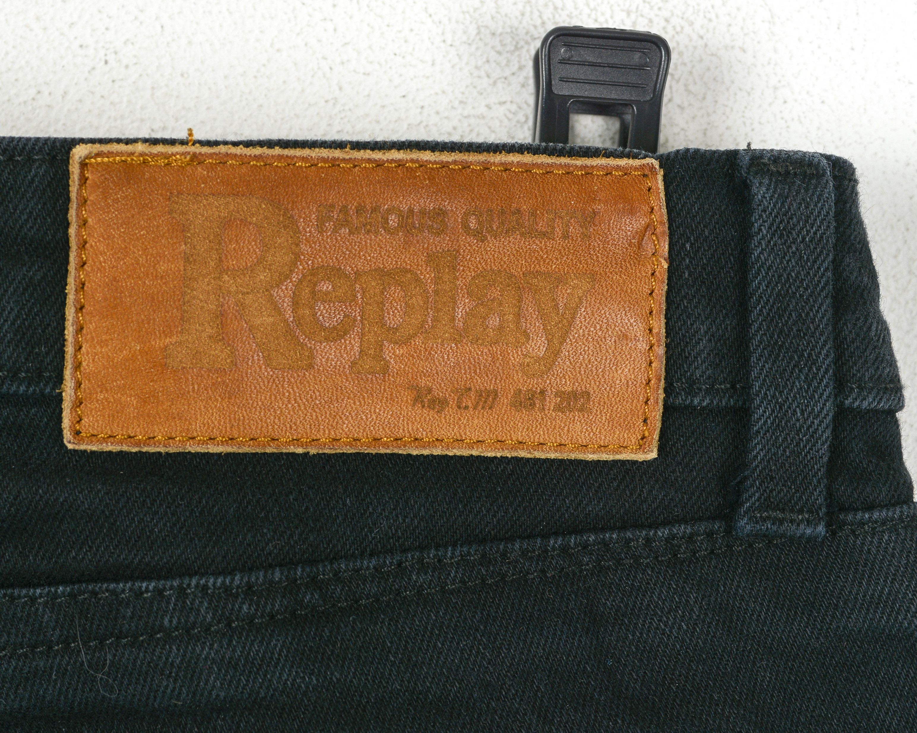 Replay W30 L34 Slim Fit Tapered Jeans Denim Pants Trousers Stretchy Size US 30 / EU 46 - 8 Thumbnail