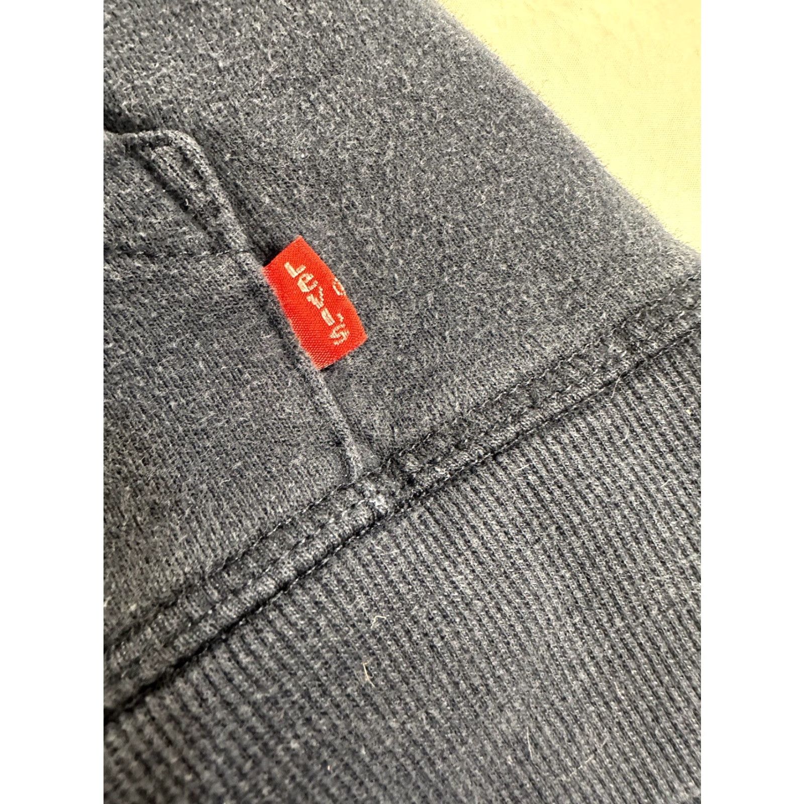 Levi's Levi's Hoodie Men’s LARGE Navy Logo Spellout Graphic Sweatshirt Pullover Hooded Size US L / EU 52-54 / 3 - 4 Thumbnail