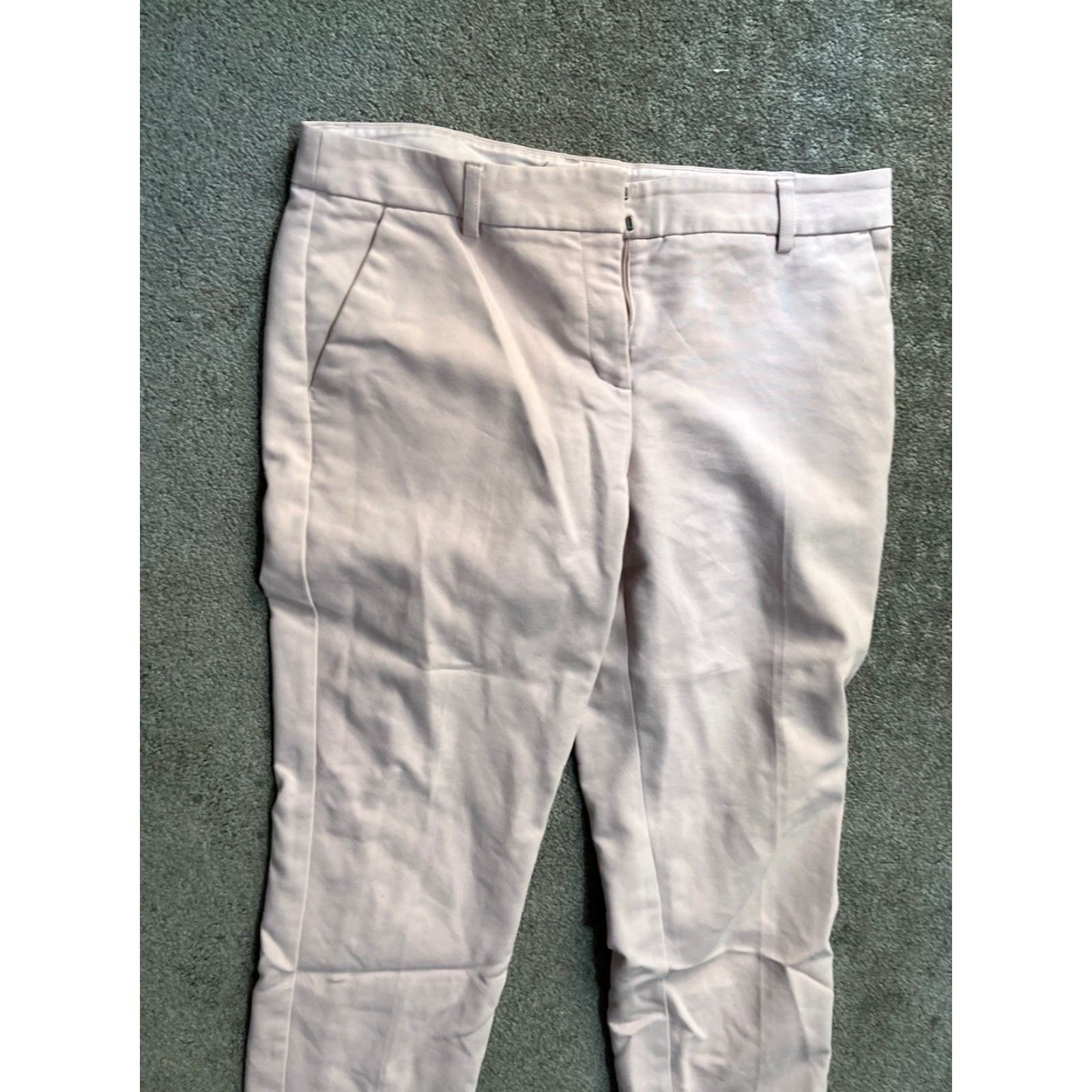 Express Express Pants Womens 8R Pink Mid Rise Ankle Flat Front Distressed Express Columnist Regular Size: 8 Pink Ankle 30 in Inseam Womens Pants 8R 30in Size 30" / US 8 / IT 44 - 2 Thumbnail