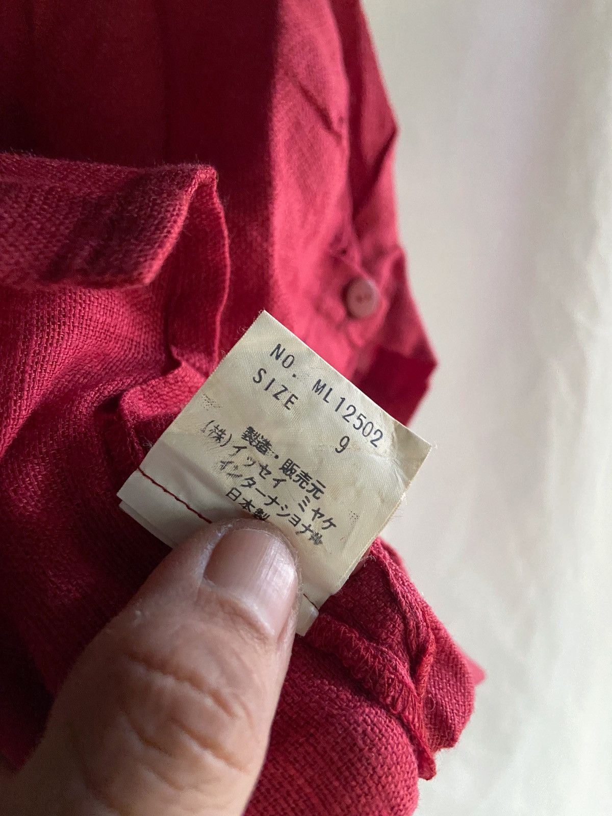 Issey Miyake 90s ISSEY MIYAKE VINTAGE BLOUSE STYLE Size M / US 6-8 / IT 42-44 - 7 Thumbnail