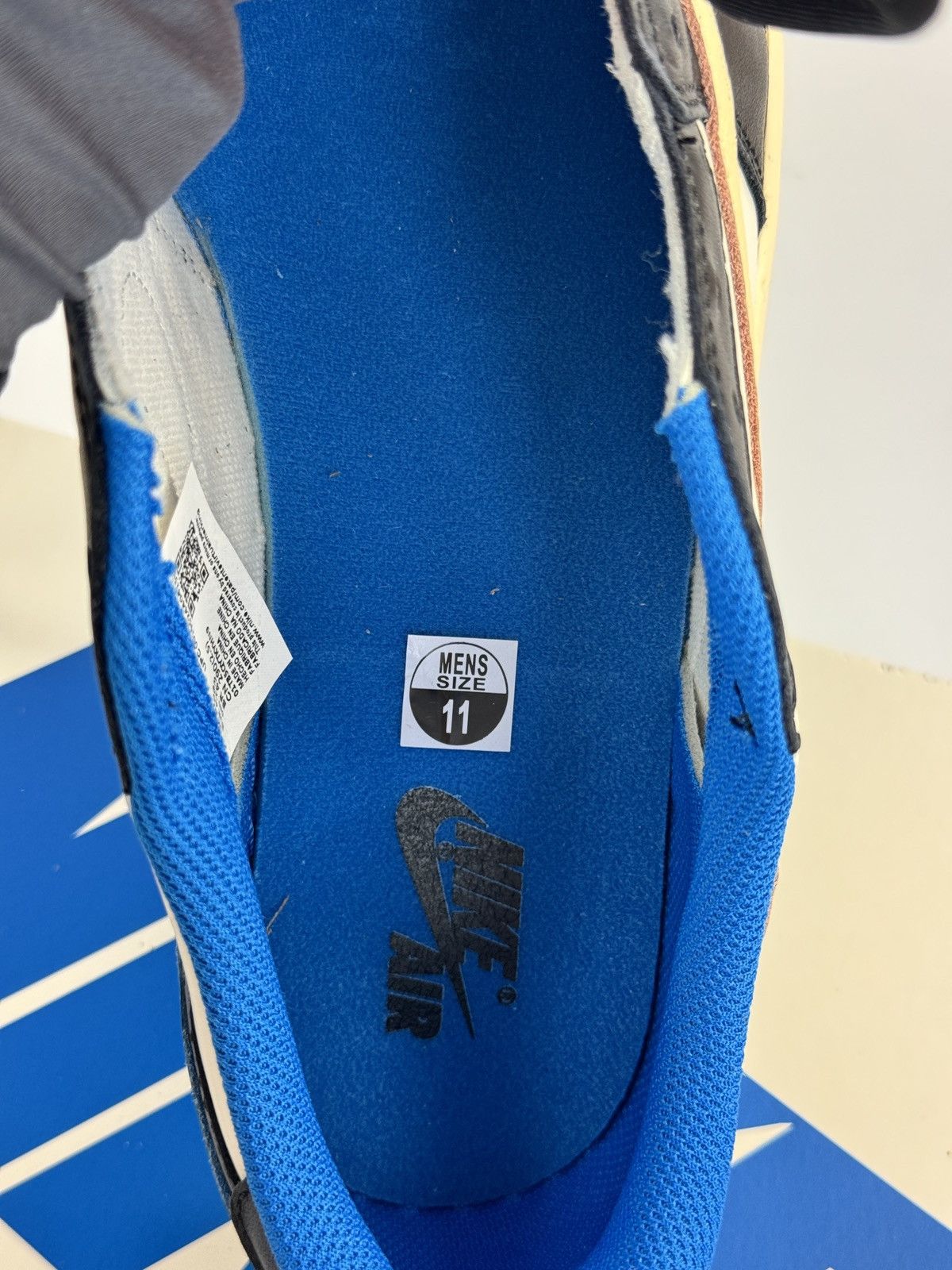 Nike × Travis Scott JORDAN 1 RETRO LOW FRAGMENT X TRAVIS SCOTT SNEAKERS Size US 11 / EU 44 - 12 Thumbnail