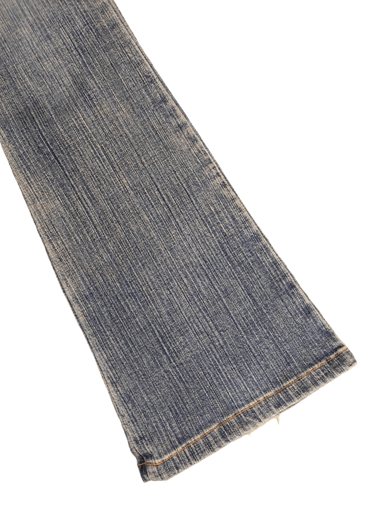 GOSTAR DE FUGA Flare Jeans Japan Cargo Faded Low Rise Boot Cut Y2k Goa Size US 27 - 8 Thumbnail