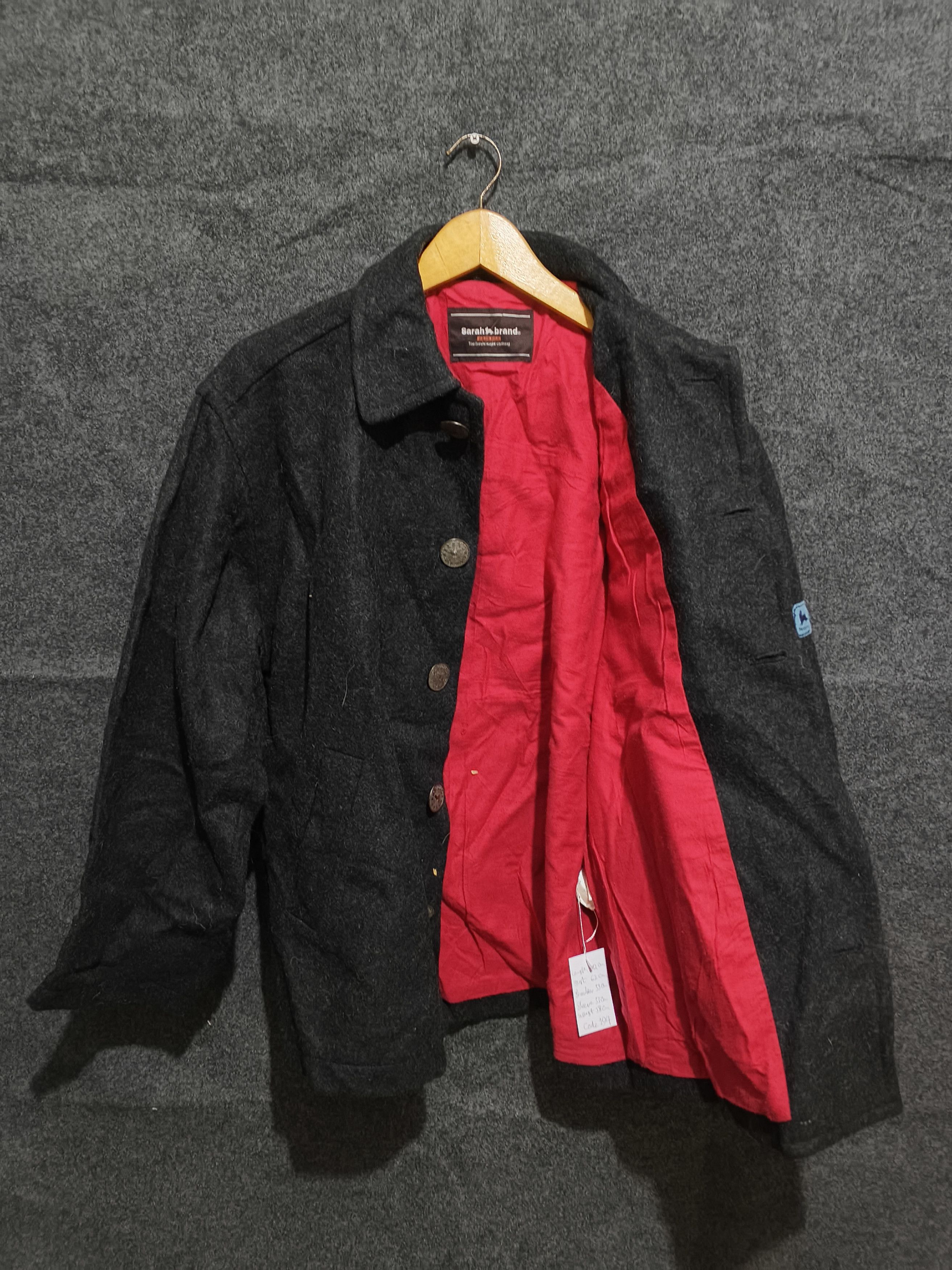 Japanese Brand Vintage Sarah Brand Good Dog Wool Jacket Size L / US 10 / IT 46 - 3 Thumbnail