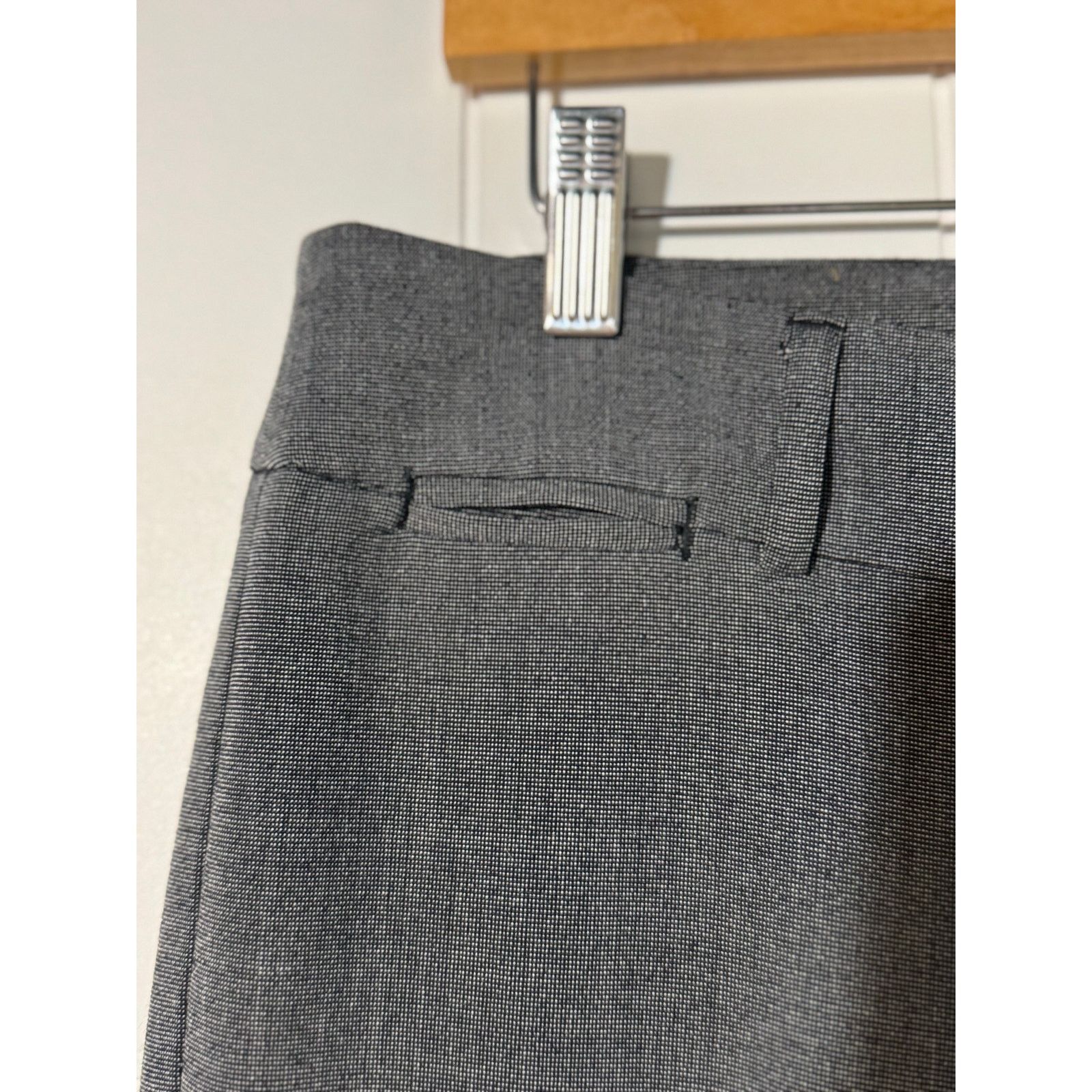 Anne Klein Anne Klein · Size 8 · Bootcut Trousers · Stretch Gray Size 30" / US 8 / IT 44 - 3 Thumbnail
