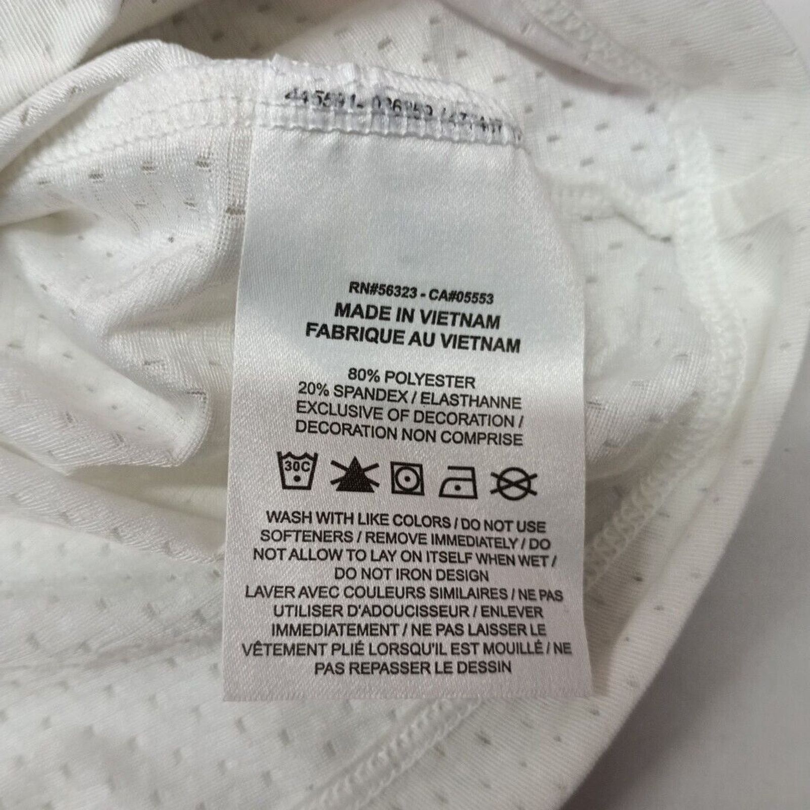 Nike Women's Nike One Dri-FIT Cropped Tank Top Size L Large White Size L / US 10 / IT 46 - 5 Thumbnail