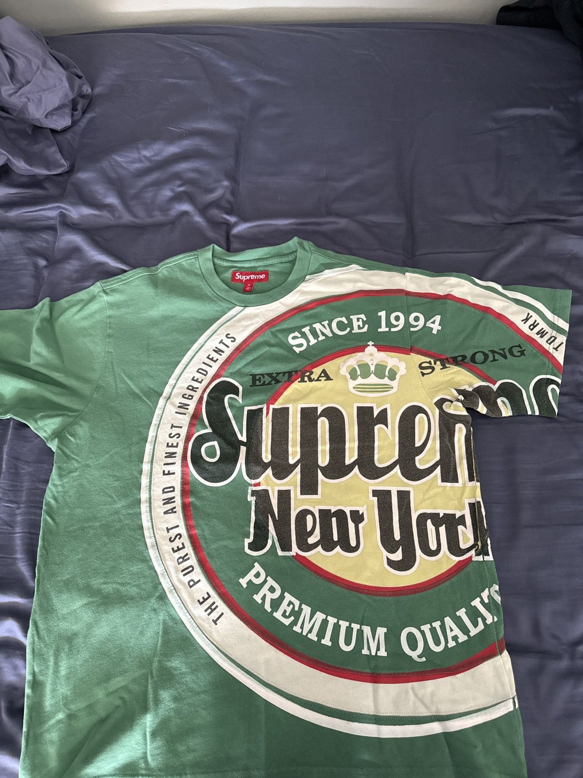 Supreme Lager S/S tee Size US M / EU 48-50 / 2 - 3 Thumbnail
