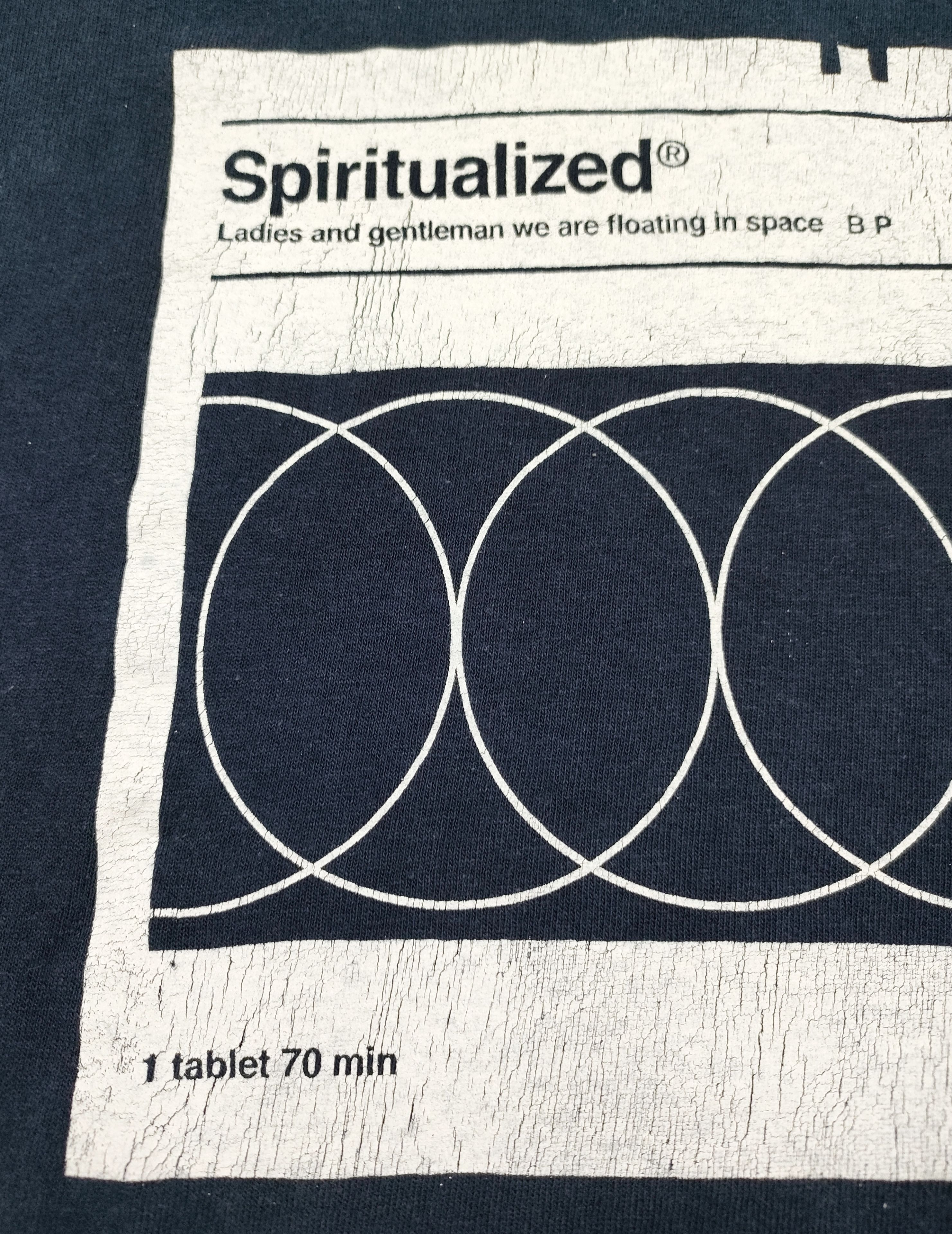 Band Tees SPIRITUALIZED Vintage Tee (navy blue) Size US L / EU 52-54 / 3 - 3 Thumbnail