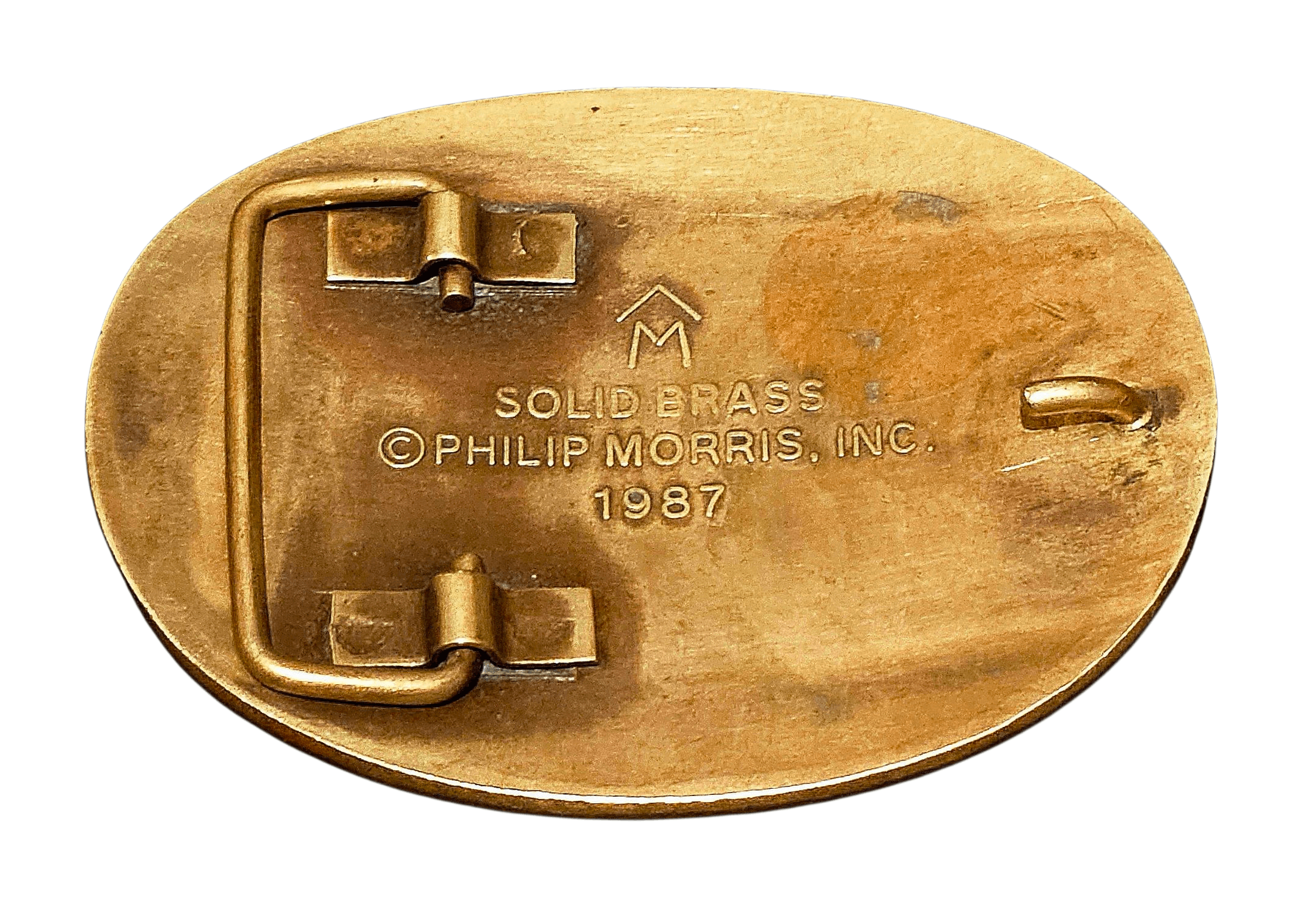 Marlboro MARLBORO BELT BUCKLE | solid brass | circa 1987 Size ONE SIZE - 2 Thumbnail