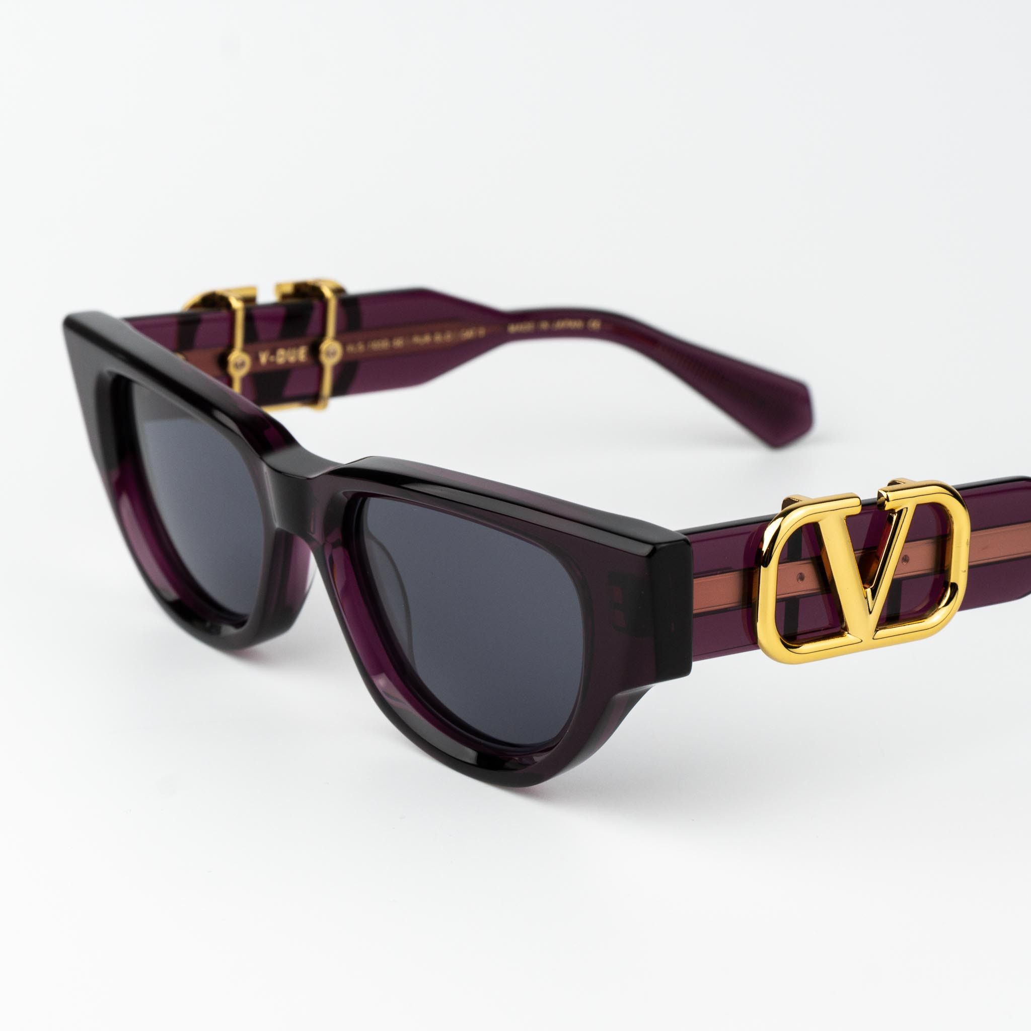 Valentino Valentino Women Sunglasses Cat Eye V - DUE VLS-103D-50 Size ONE SIZE - 4 Thumbnail