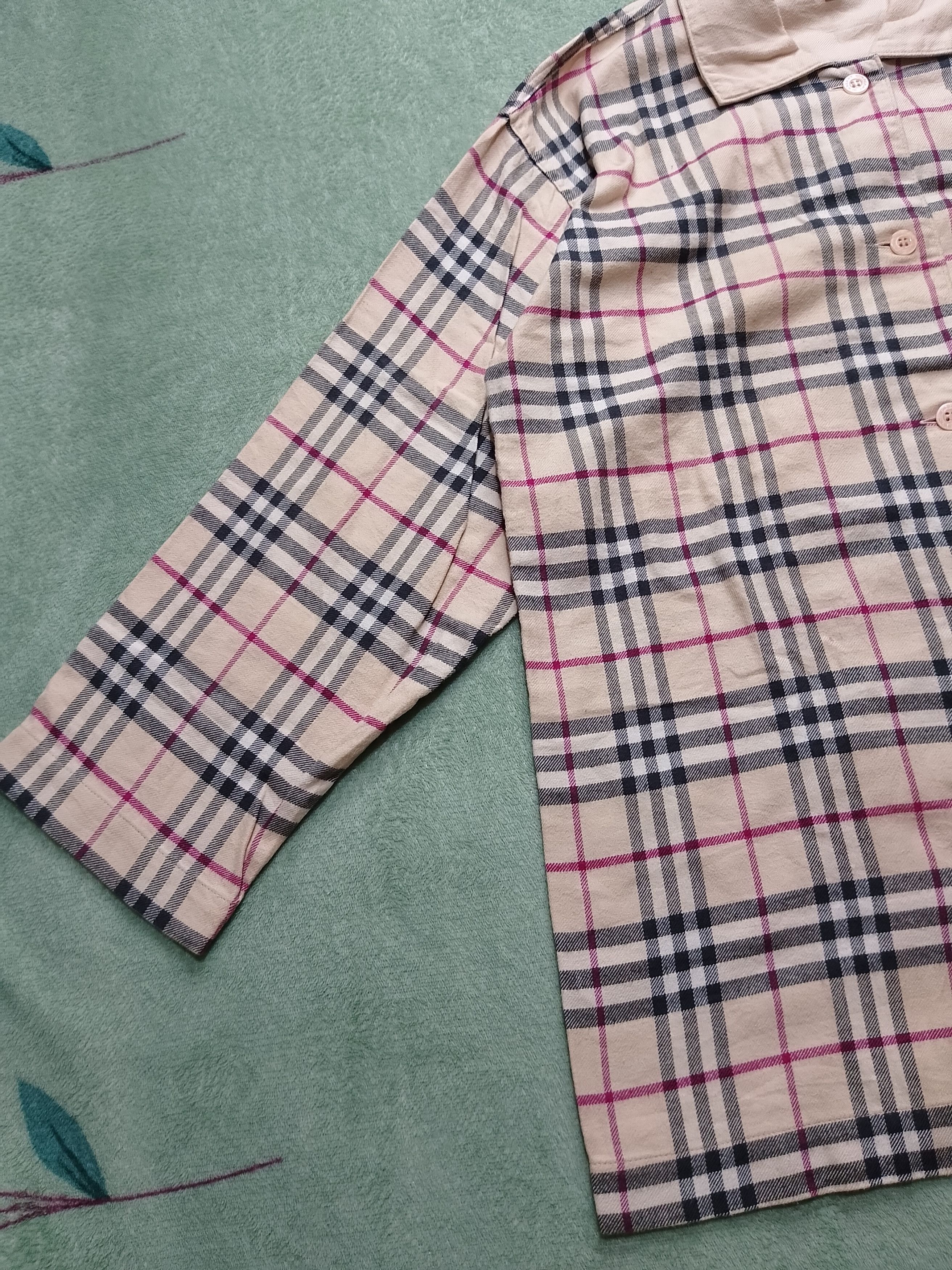 Burberry × Vintage Vintage Burberry London Nova Check Shirt Size US M / EU 48-50 / 2 - 4 Thumbnail