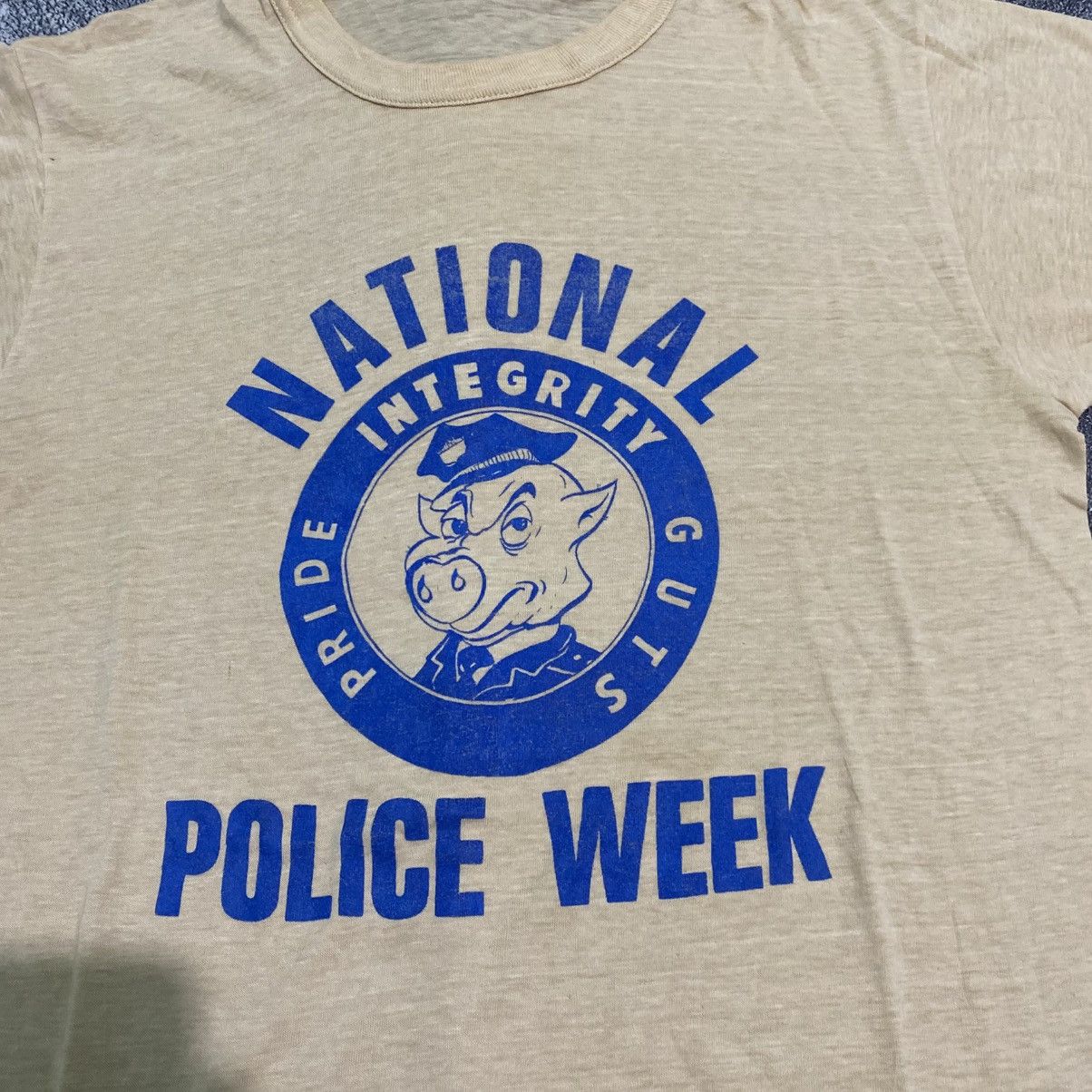 Vintage Vintage Very Rare National Police Week 80s Tee Size US M / EU 48-50 / 2 - 2 Thumbnail