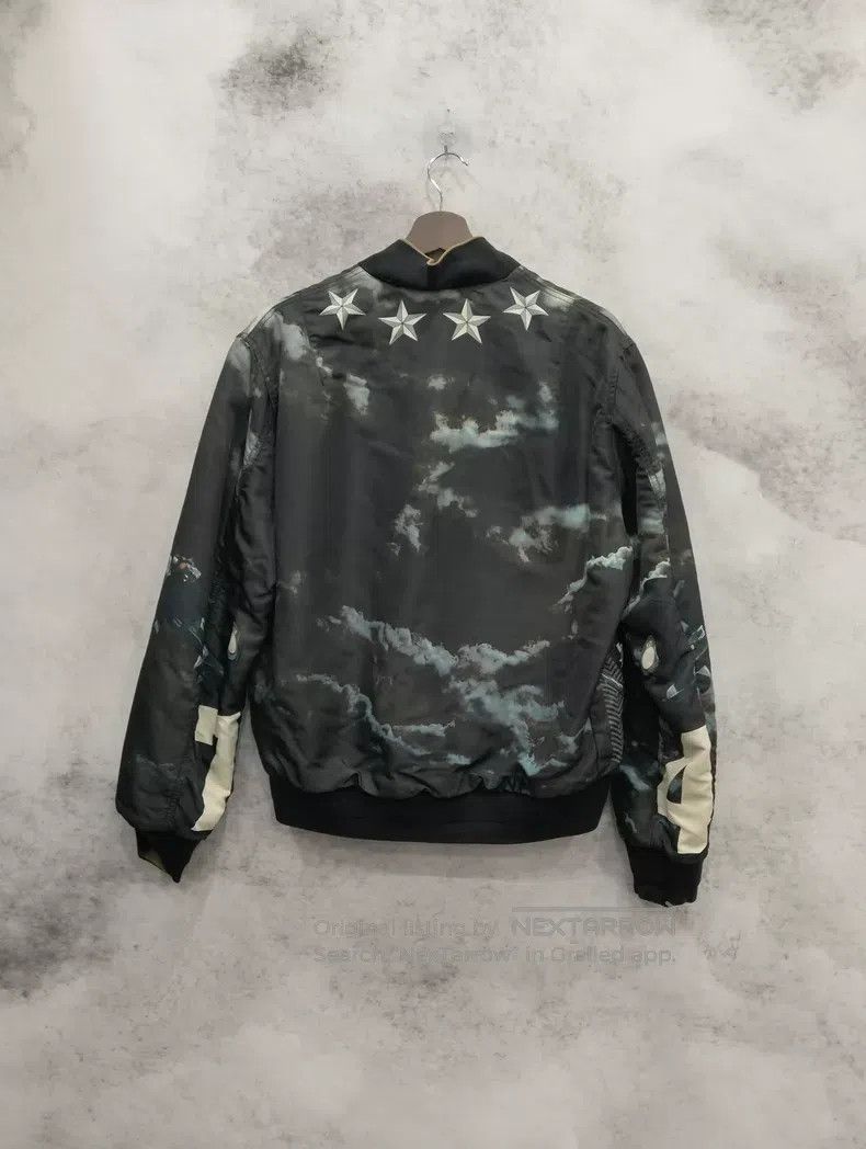 Givenchy Givenchy Green Plane Double-sided Baseball Jacket Size US M / EU 48-50 / 2 - 2 Thumbnail