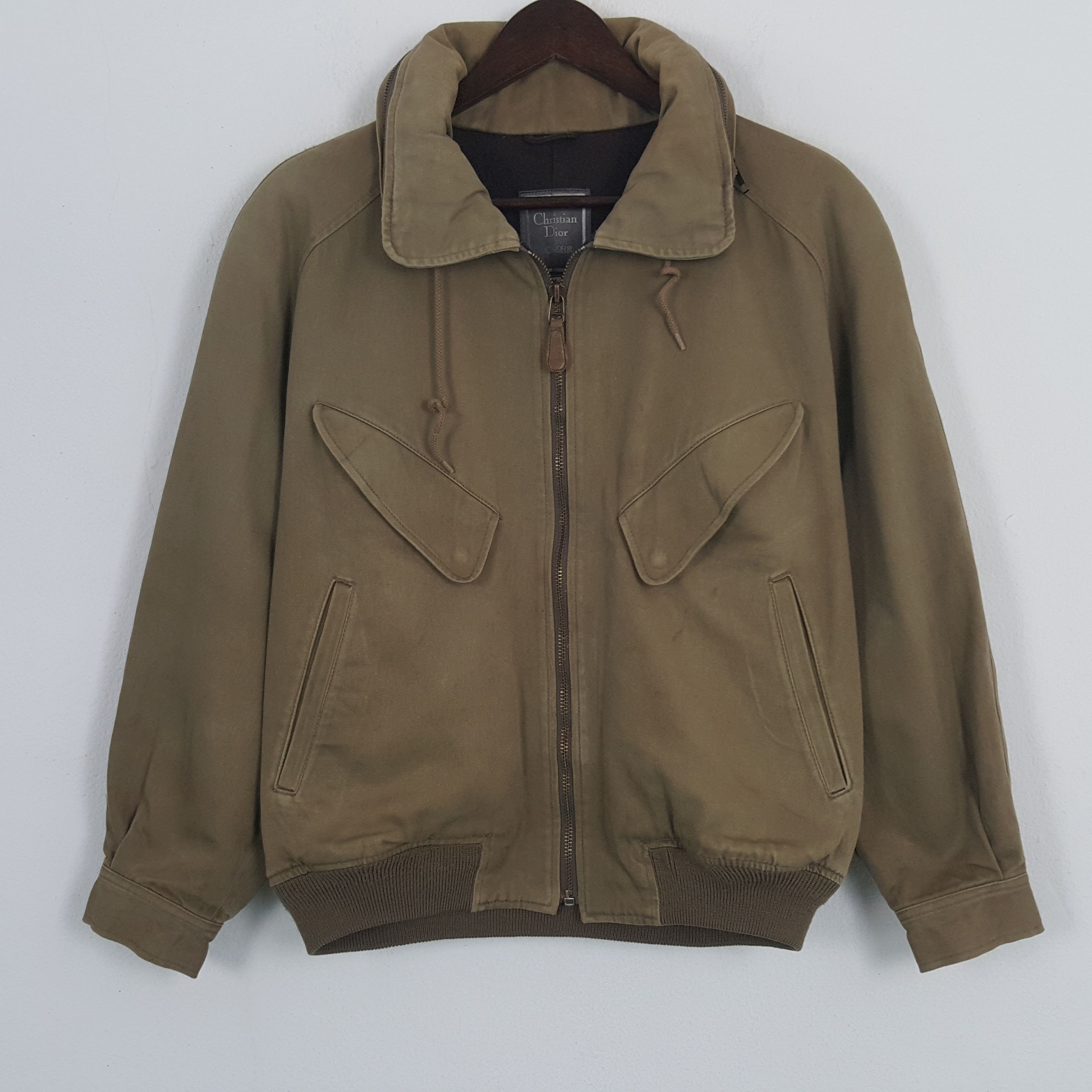 Christian Dior Monsieur × Vintage Vintage Christian Dior Custom Spell Out Zipper Jacket Size US M / EU 48-50 / 2 - 3 Thumbnail