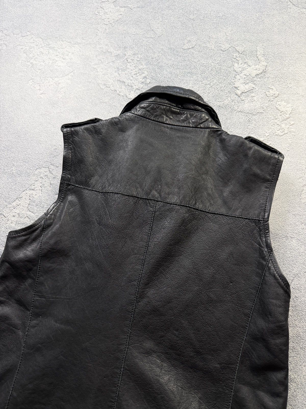 Allsaints Allsaints Leather Biker Vest Size US S / EU 44-46 / 1 - 6 Thumbnail