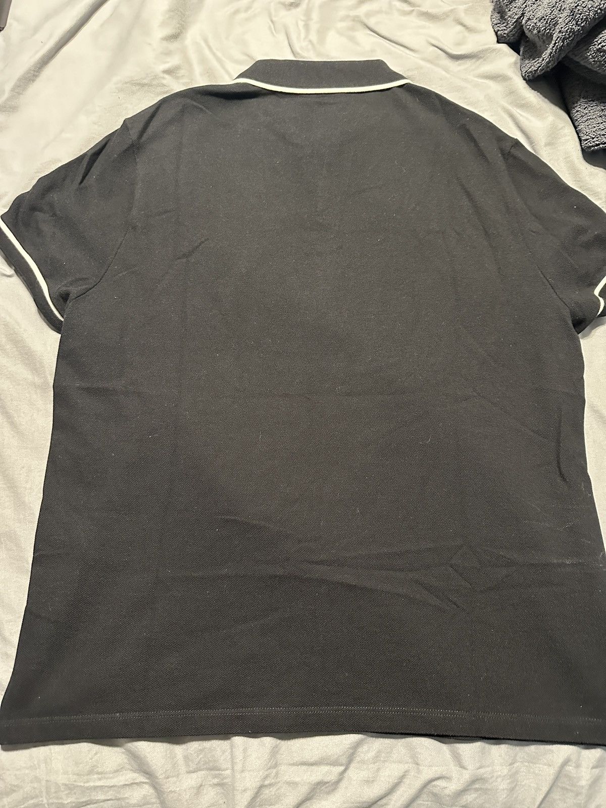 Celine Celine Black Polo Shirt XXL Size US XXL / EU 58 / 5 - 2 Thumbnail