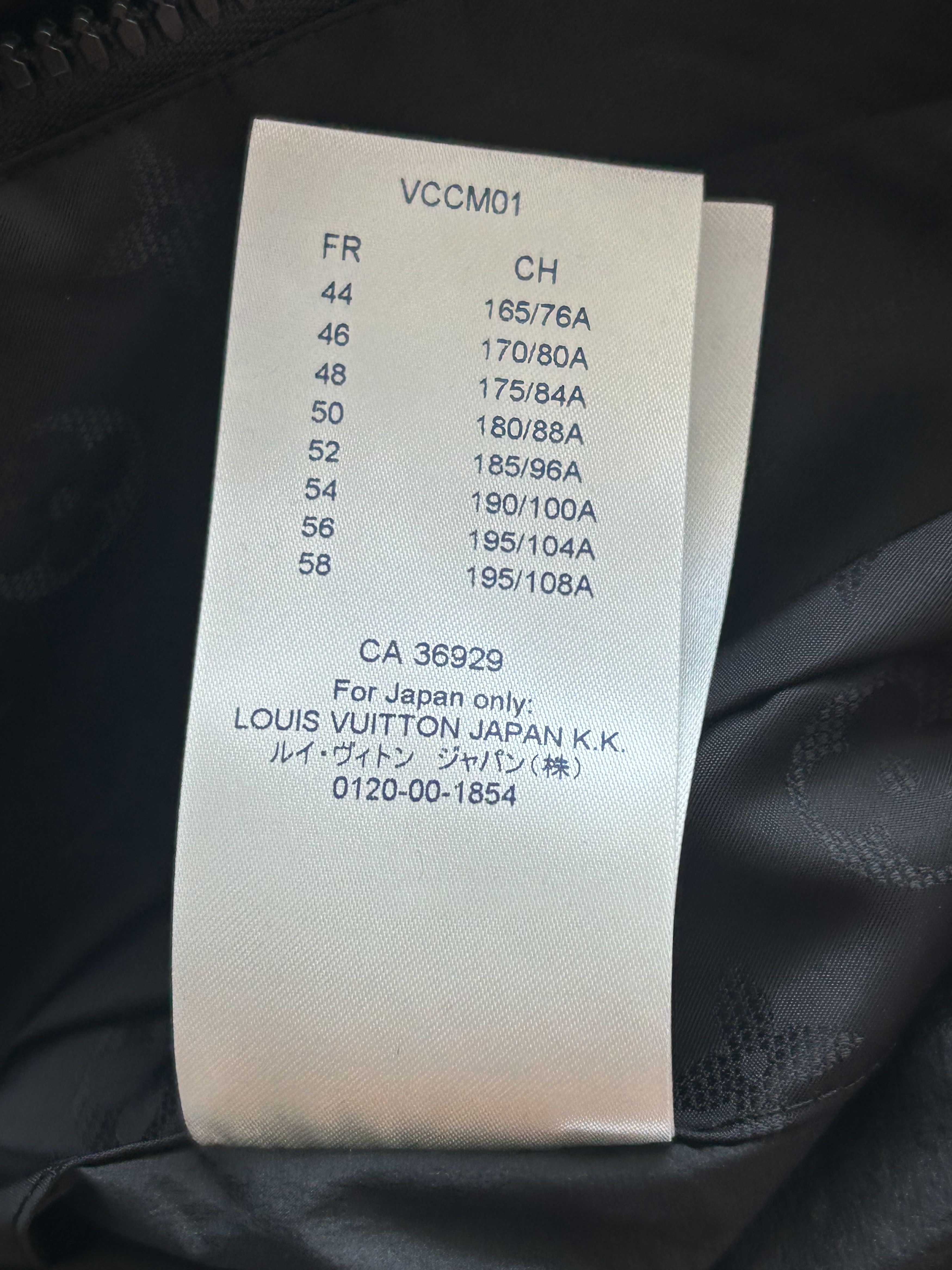 Louis Vuitton Louis Vuitton NBA Black Monogram Jacket Size US XL / EU 56 / 4 - 6 Thumbnail