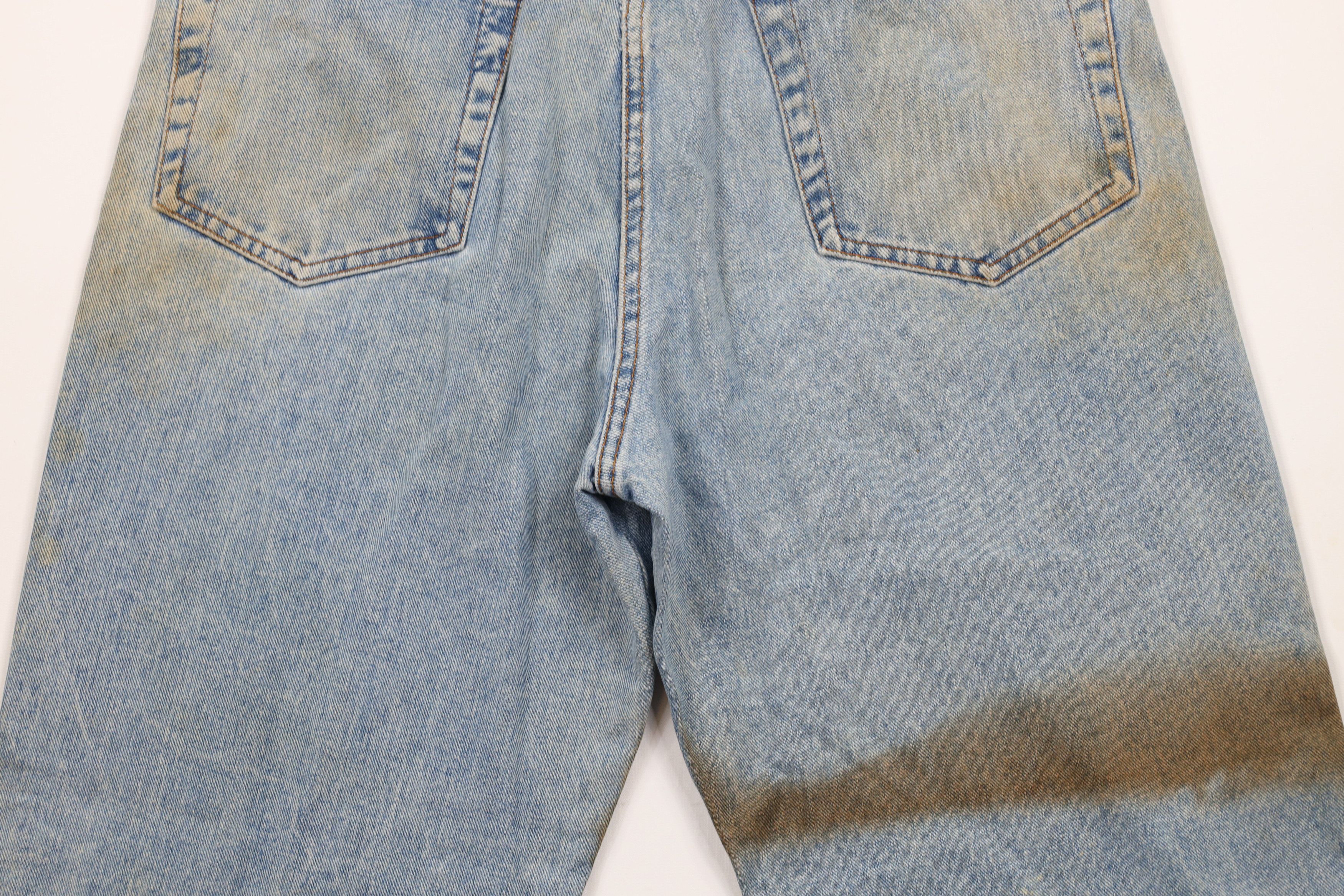 Vintage Vintage 90s Streetwear Straight Leg Denim Jeans Blue Cotton Size US 32 / EU 48 - 10 Thumbnail