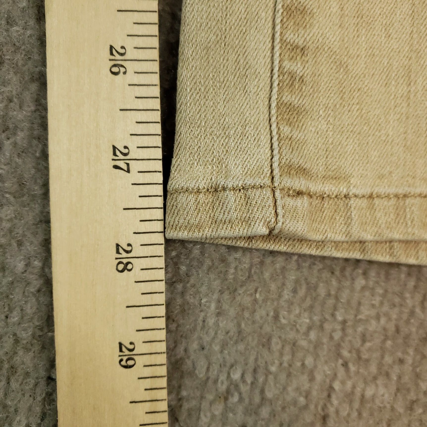 Polo Ralph Lauren Polo Ralph Lauren Womens Mid Rise Skinny Jeans Brown Stretch Size 10 (30x28) Size 32" / US 10 / IT 46 - 3 Thumbnail