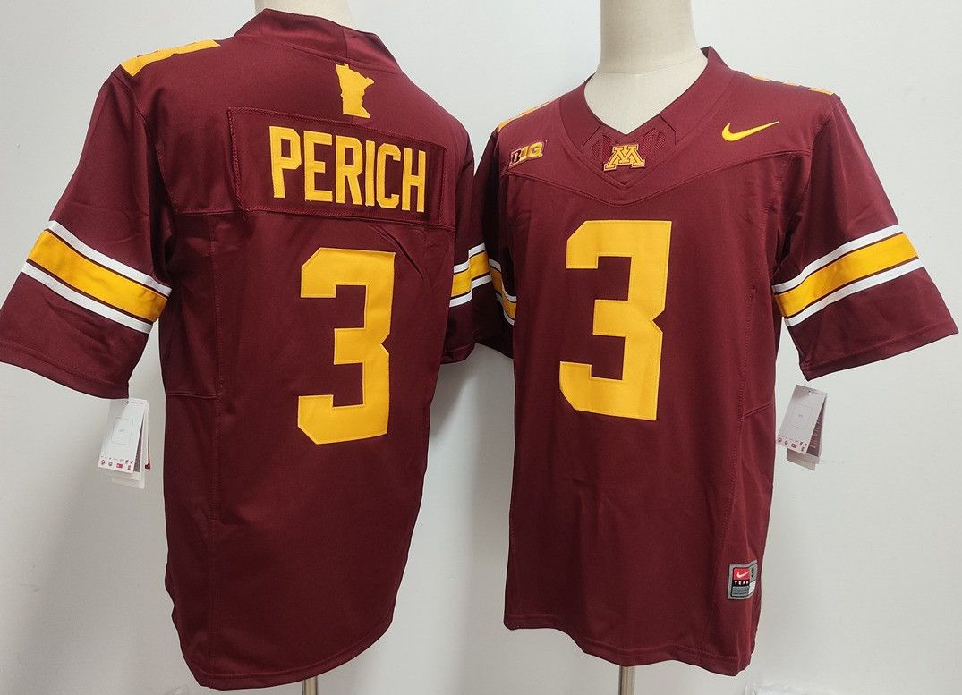 Other NCAA Minnesota Golden Gophers 3 Koi Perich Red Size US L / EU 52-54 / 3 - 1 Thumbnail