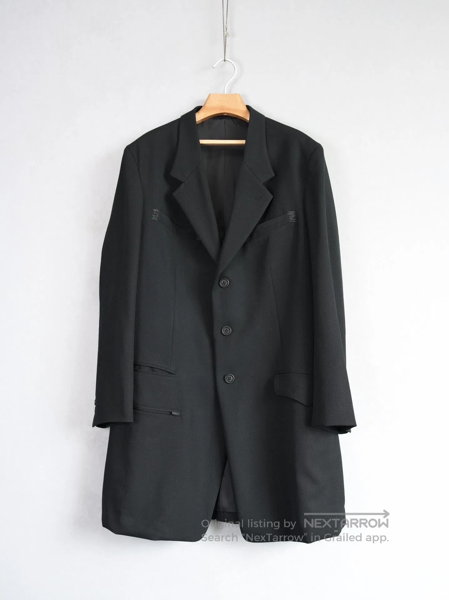Yohji Yamamoto Yohji Yamamoto 23AW Multi-Pocket Coat. Size US L / EU 52-54 / 3 - 1 Thumbnail